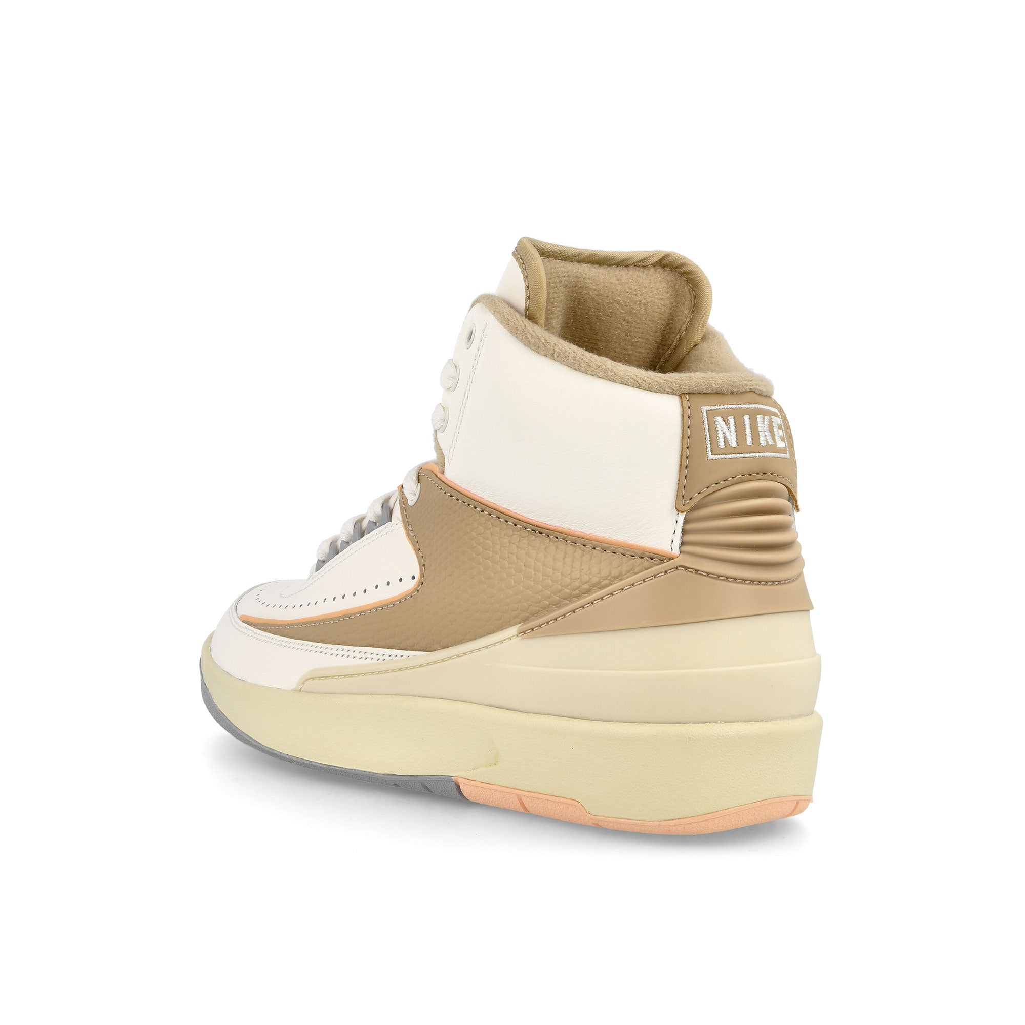 Jordan Wmns Air Jordan 2 Retro Sail-Desert - Sunset Haze - Muslin Sneakers Material | Overkill