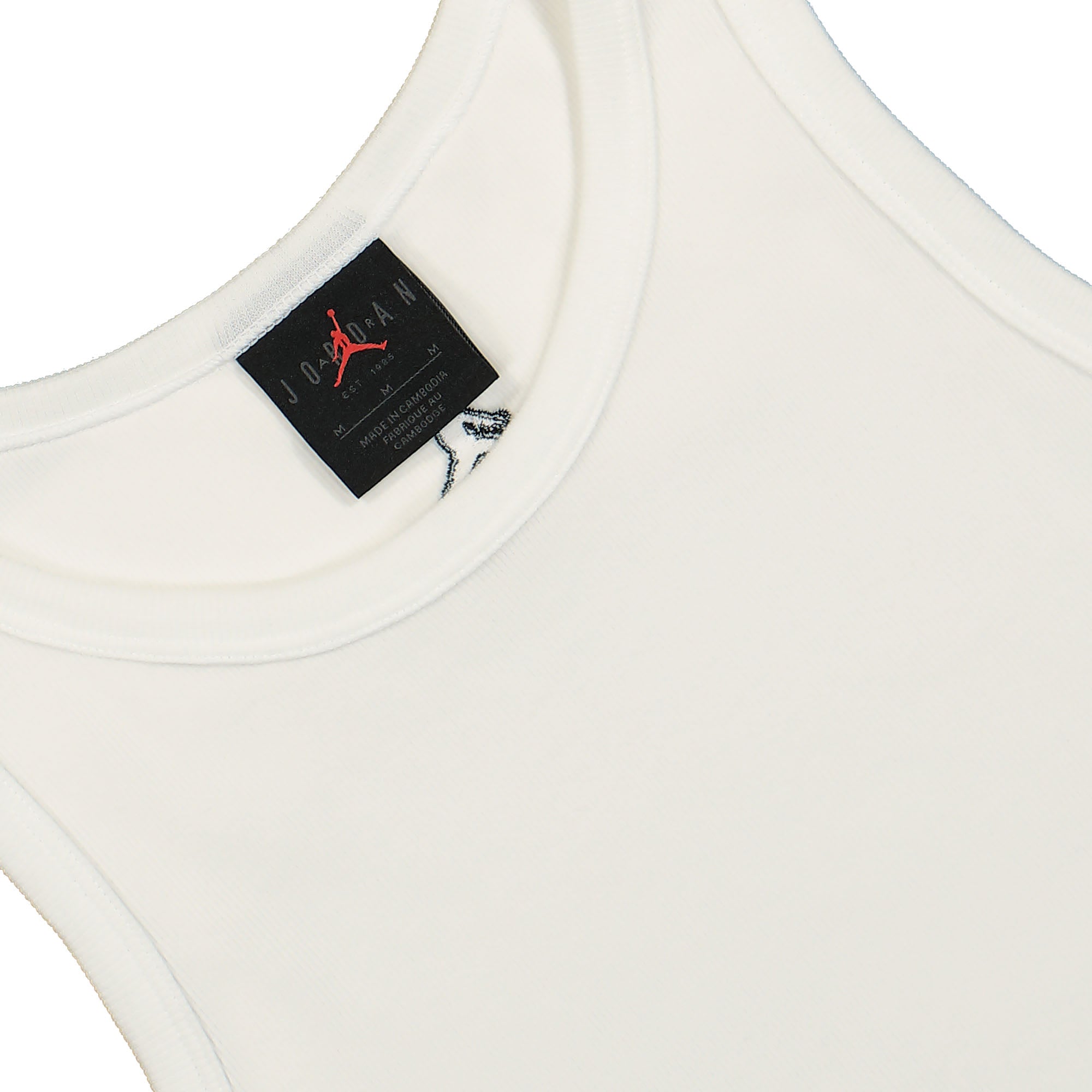 Jordan Air Jordan W Tank Top Core White Tops Close-up | Overkill