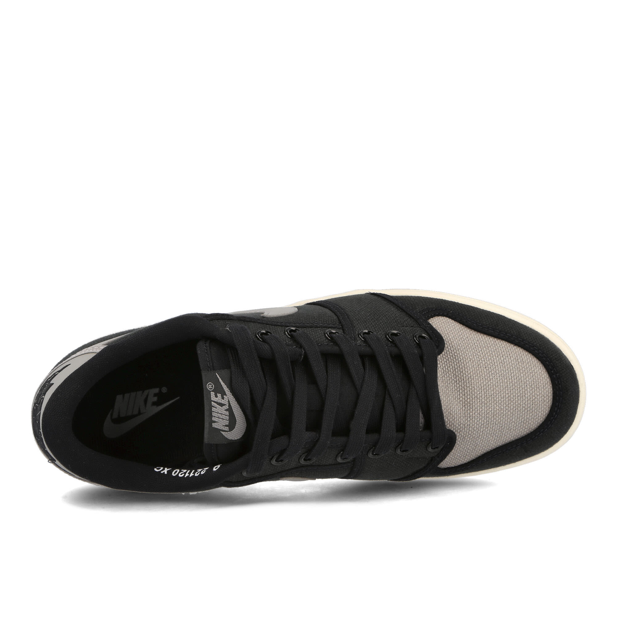 Jordan Air Jordan 1 KO Low Black / Medium Grey - Sail Low Top Sneakers Detailfoto | Overkill