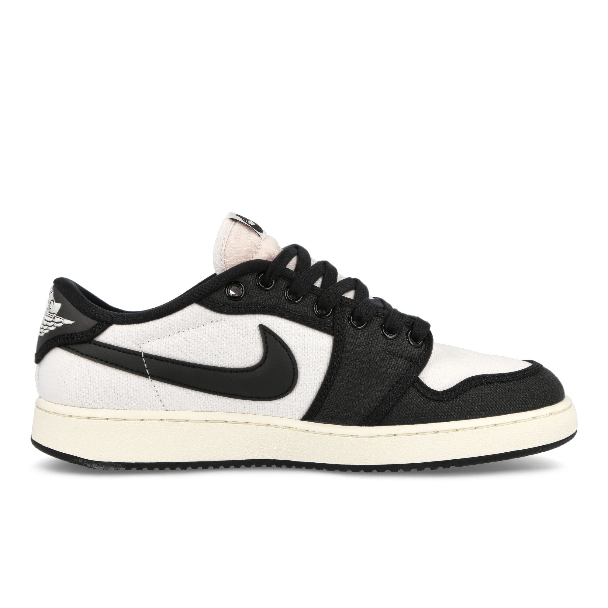 Jordan Air Jordan 1 KO Low White-Black - Sail Low Top Sneakers Silhouette | Overkill