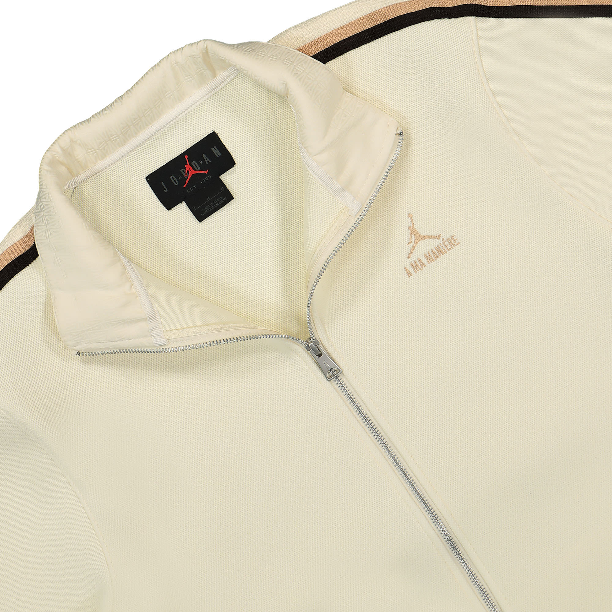 Jordan Track Jacket Coconut Milk Track Jackets Close-up | Overkill