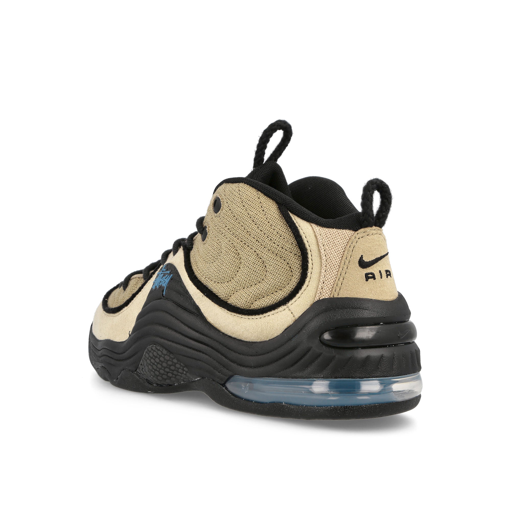 Nike Stussy x Nike Air Penny II SP Rattan-Black - Limestone Sneakers Material | Overkill