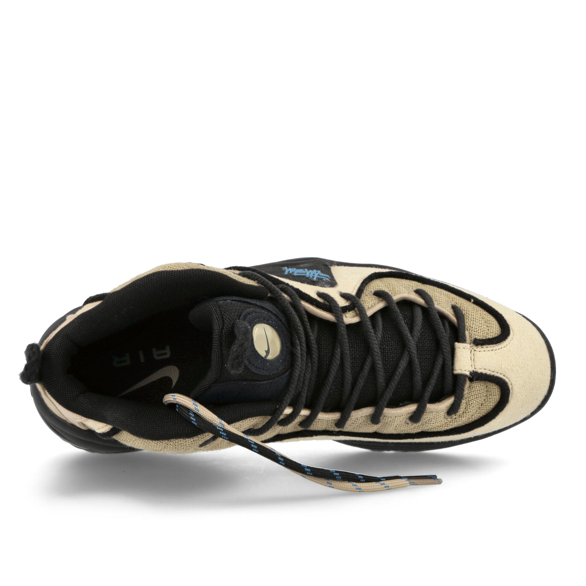 Nike Stussy x Nike Air Penny II SP Rattan-Black - Limestone Sneakers Detailfoto | Overkill