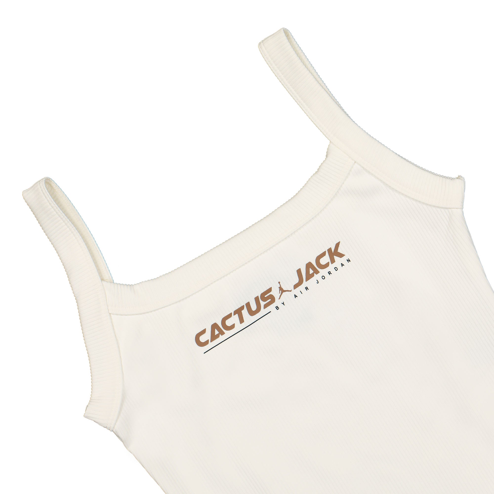 Jordan Travis Scott x Wmns Air Jordan Sp Bodysuit Sail / Archaeo Brown / Archaeo Brown Longsleeves Close-up | Overkill