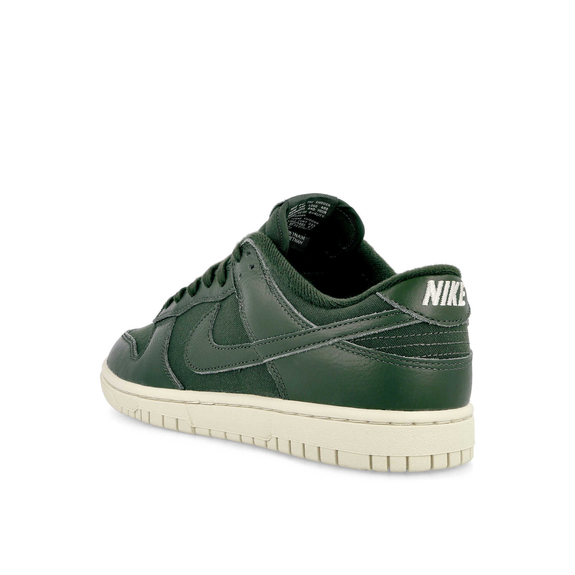 Nike Dunk Low Retro Premium Sequoia-Sequoia - Light Orewood Brn Low Top Sneakers Material | Overkill
