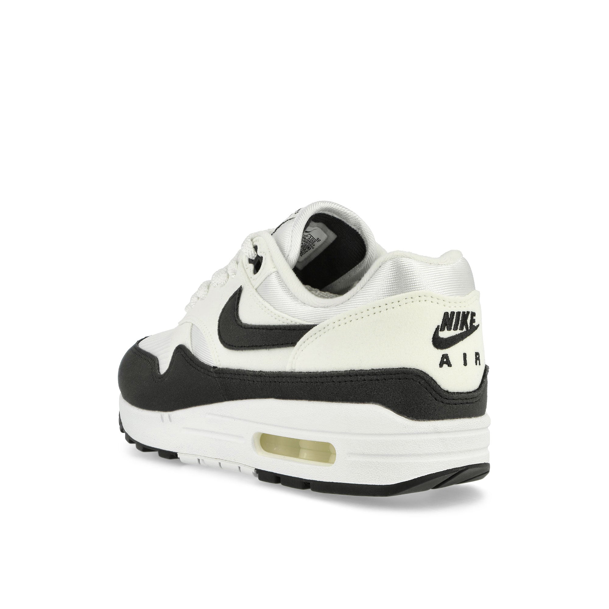 Nike W Air Max 1 White / Black - Summit White Low Top Sneakers Material | Overkill
