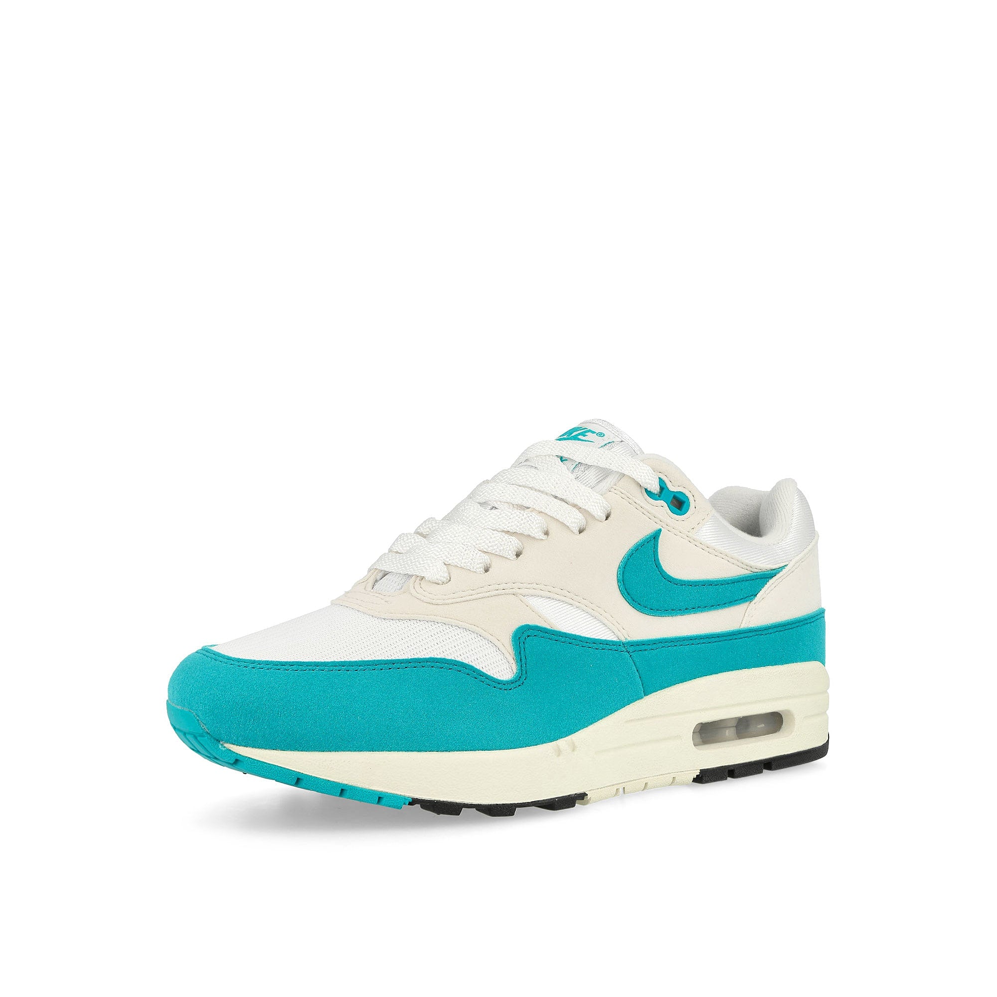 Nike W Air Max 1 White / Dusty Cactus - Phantom - Coconut Milk Low Top Sneakers Close Up | Overkill
