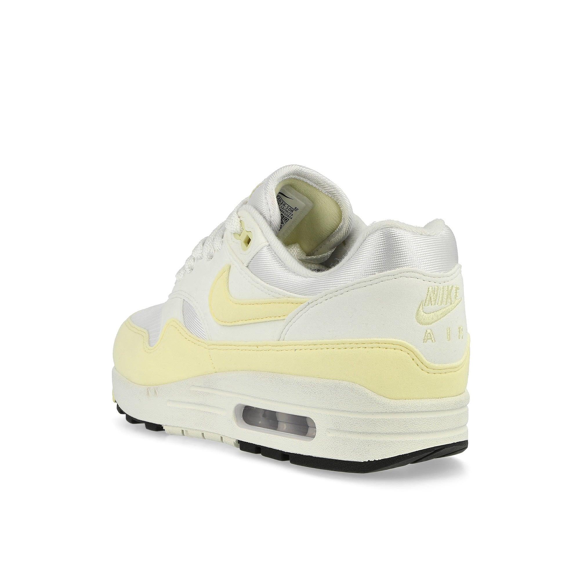Nike W Air Max 1 White / Alabaster - Summit White - Black Low Top Sneakers Material | Overkill