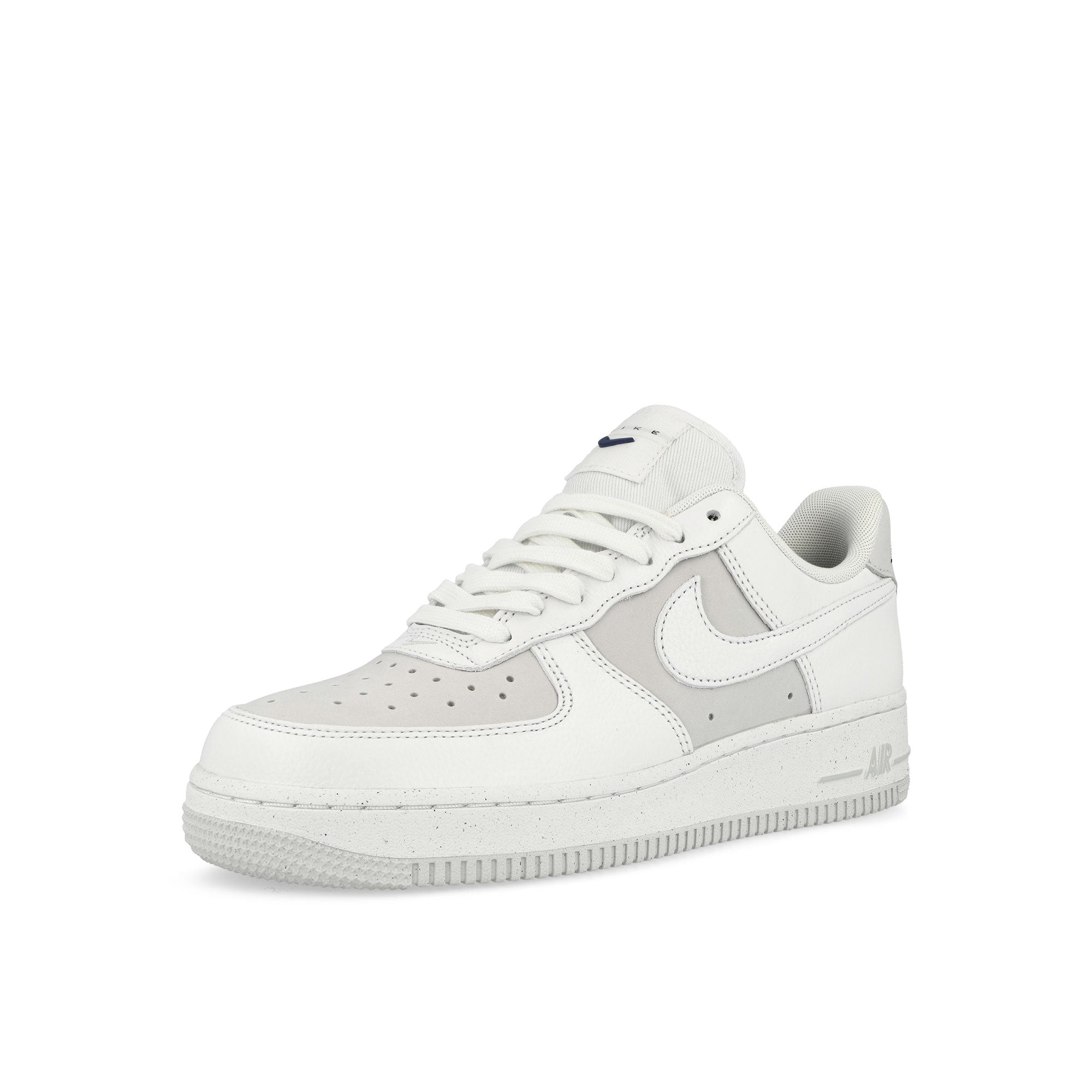 Nike Wmns Air Force 1 '07 LX White / Light Smoke Grey - Photon Dust - White Low Top Sneakers Close Up | Overkill
