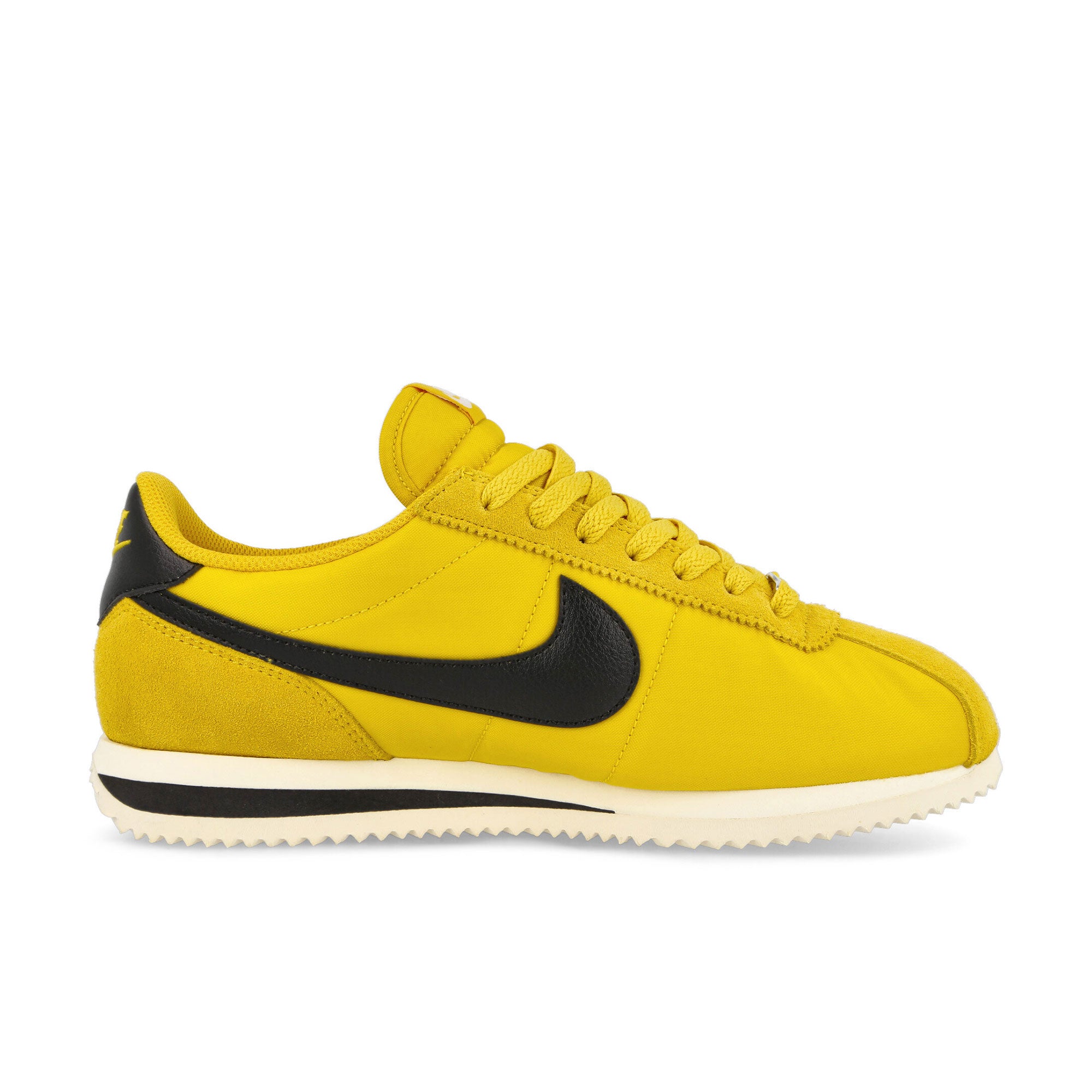 Nike W Cortez Vivid Sulfur-Black - Sail - White Sneakers Silhouette | Overkill