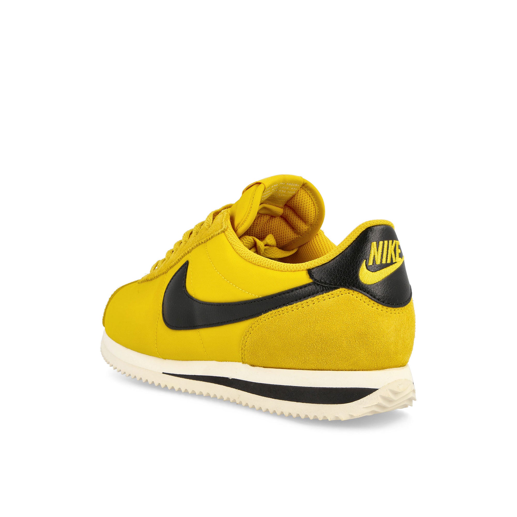 Nike W Cortez Vivid Sulfur-Black - Sail - White Sneakers Material | Overkill