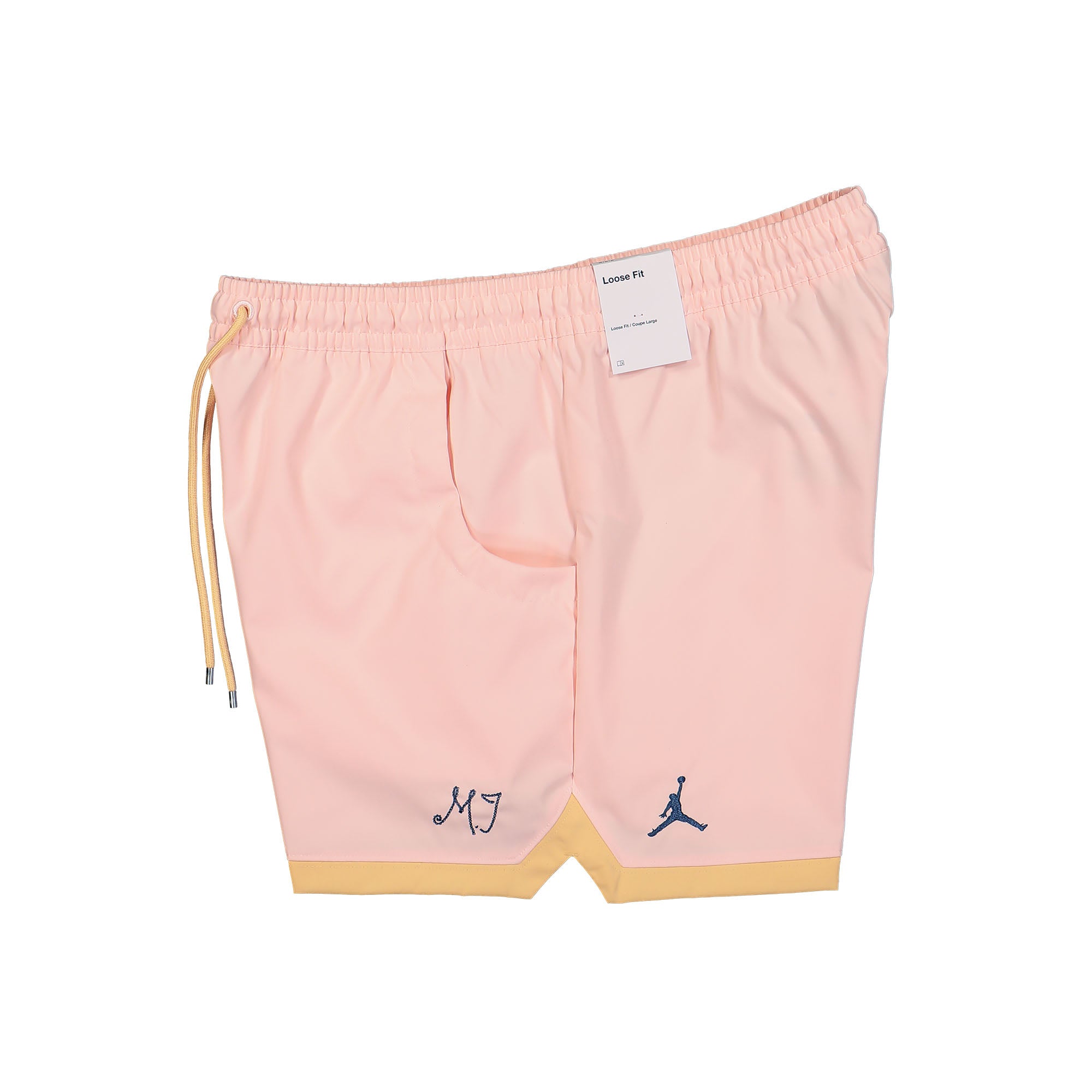 Jordan W Woven Shorts Atmosphere / Celestial Gold / French Blue Shorts Close-up | Overkill
