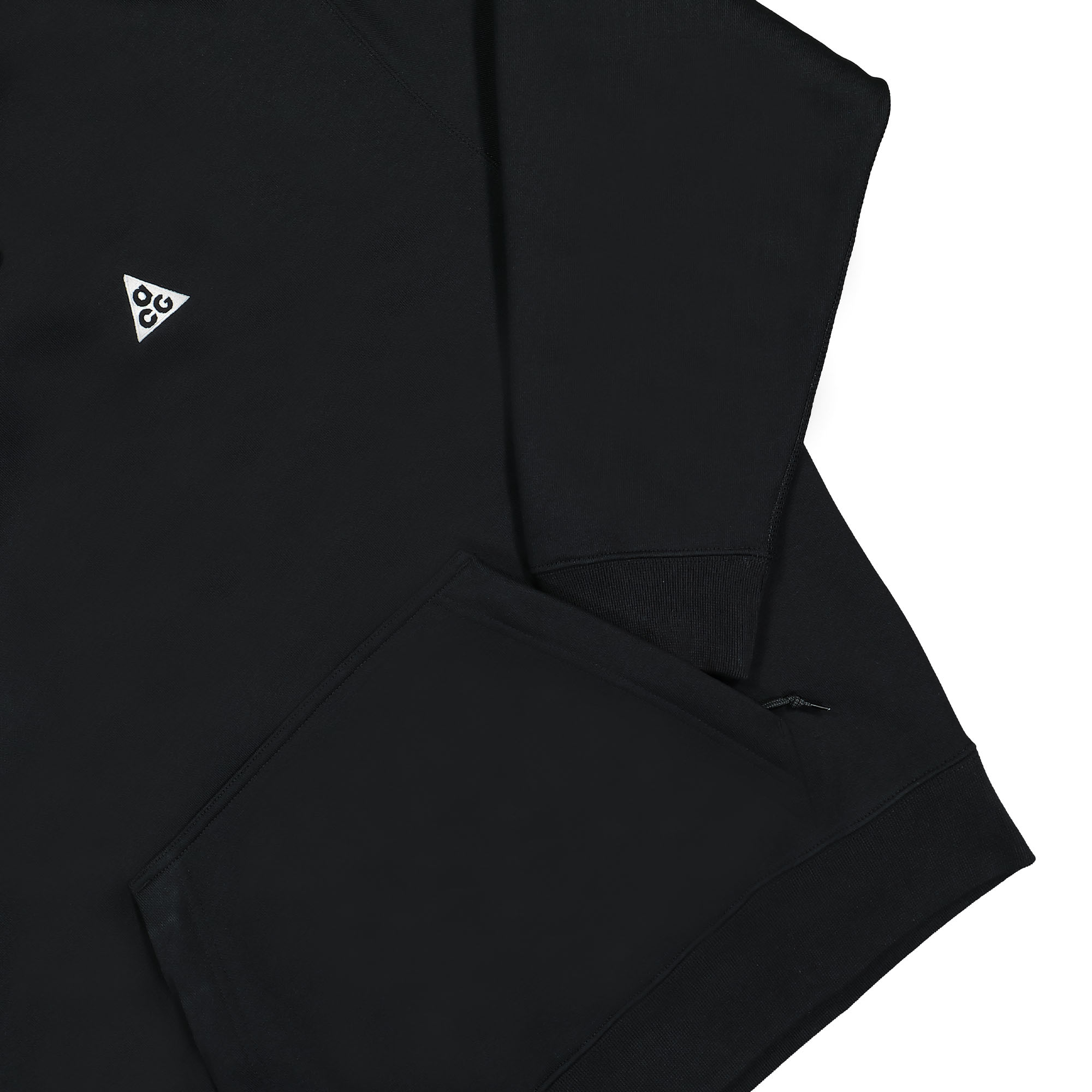 Nike ACG Therma FIT Fleece Pullover Hoodie Black / Summit White / Summit White Hoodies Detailfoto | Overkill