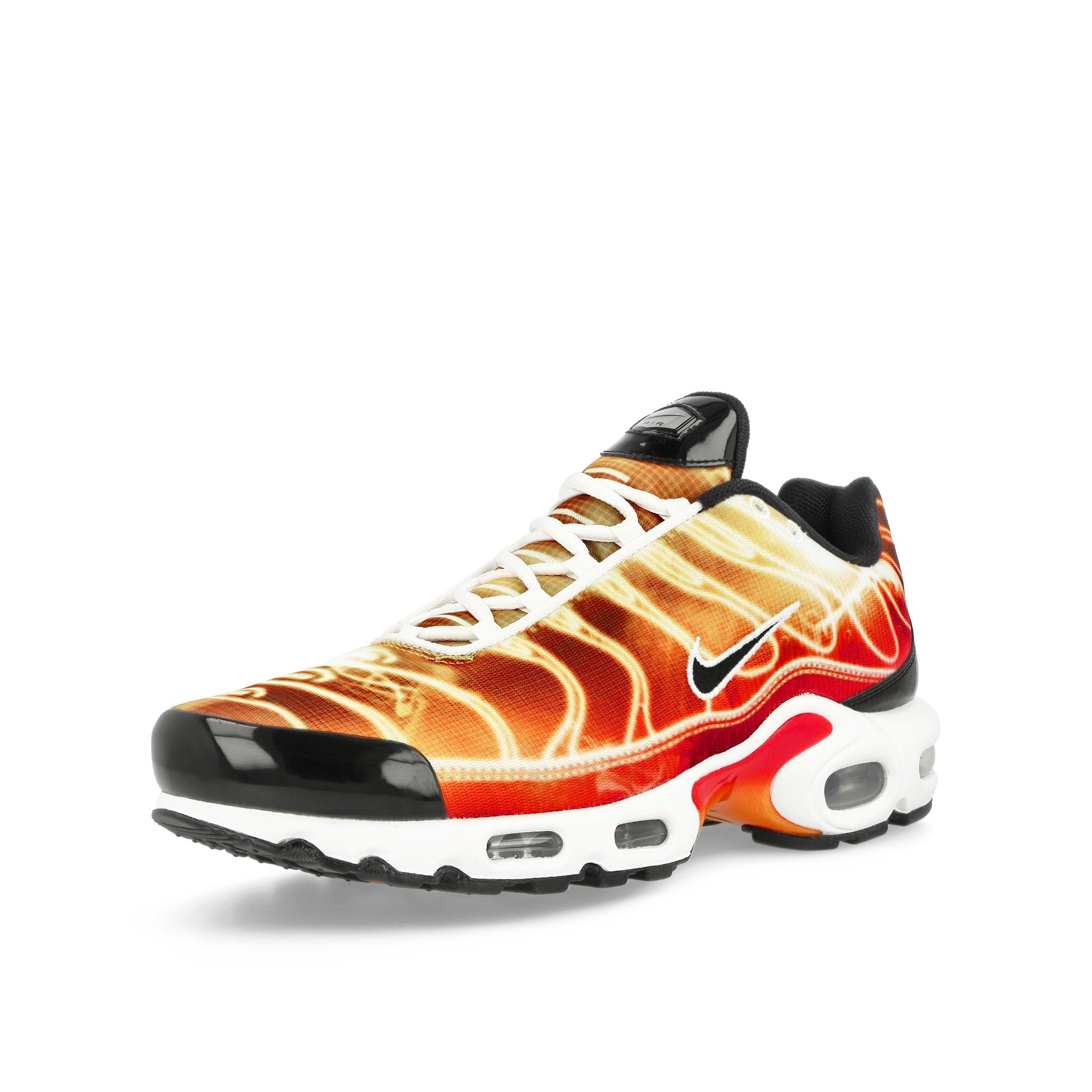 Nike Air Max Plus OG Sport Red-Black - Mandarin - Solar Flare Low Top Sneakers Close Up | Overkill