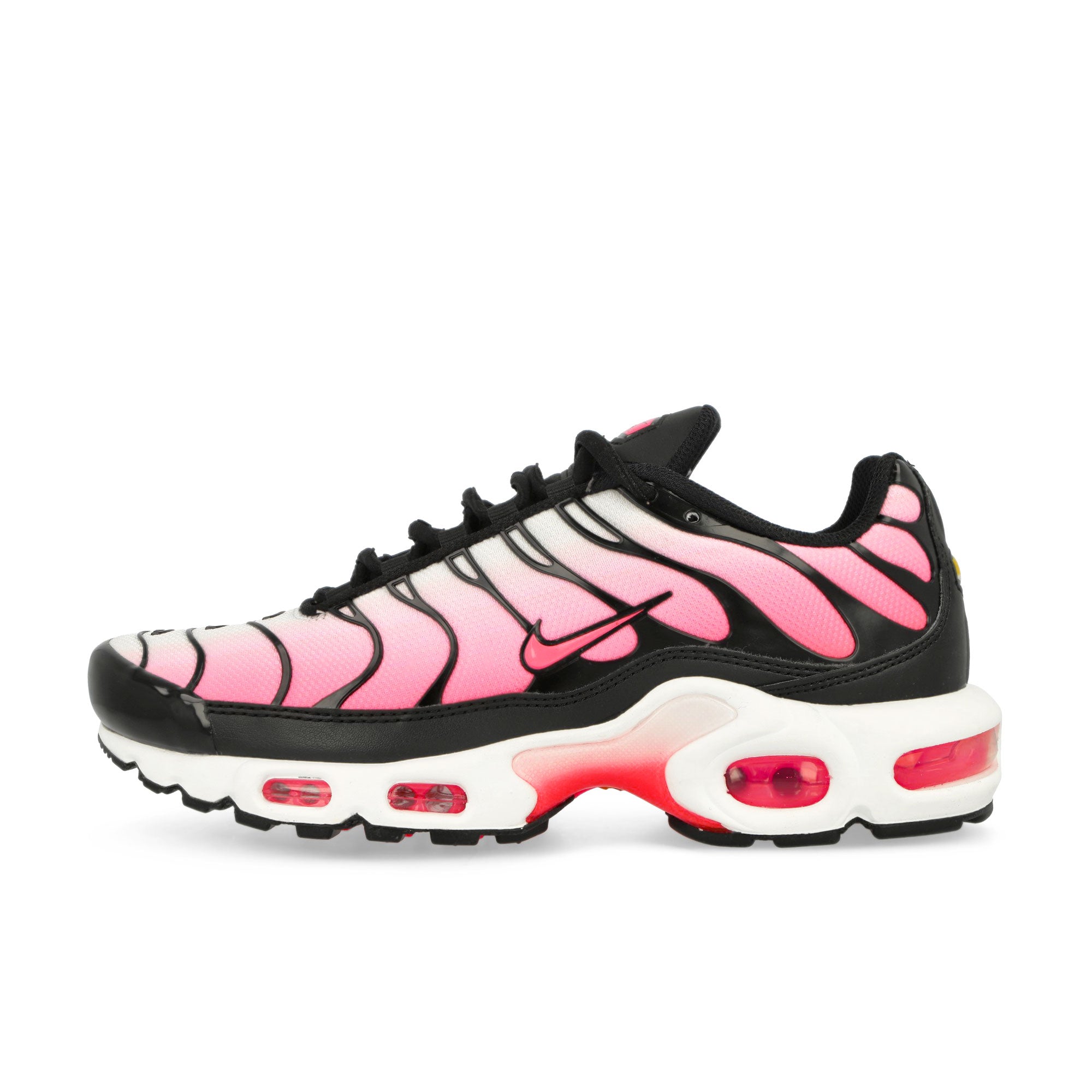 Nike W Air Max Plus Black / Hot Punch - White Low Top Sneakers DZ3670 002 | Overkill