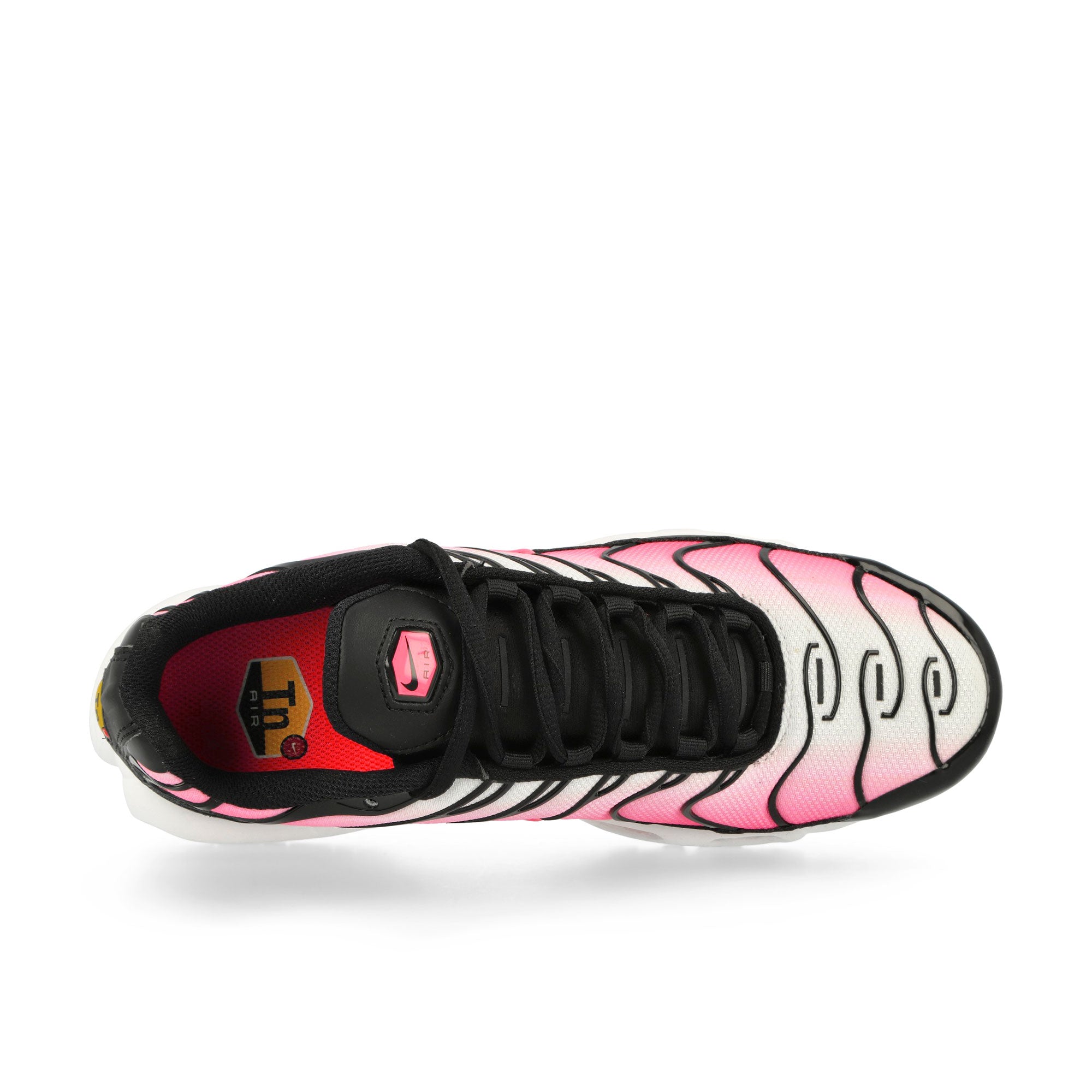 Nike W Air Max Plus Black / Hot Punch - White Low Top Sneakers Detailfoto | Overkill