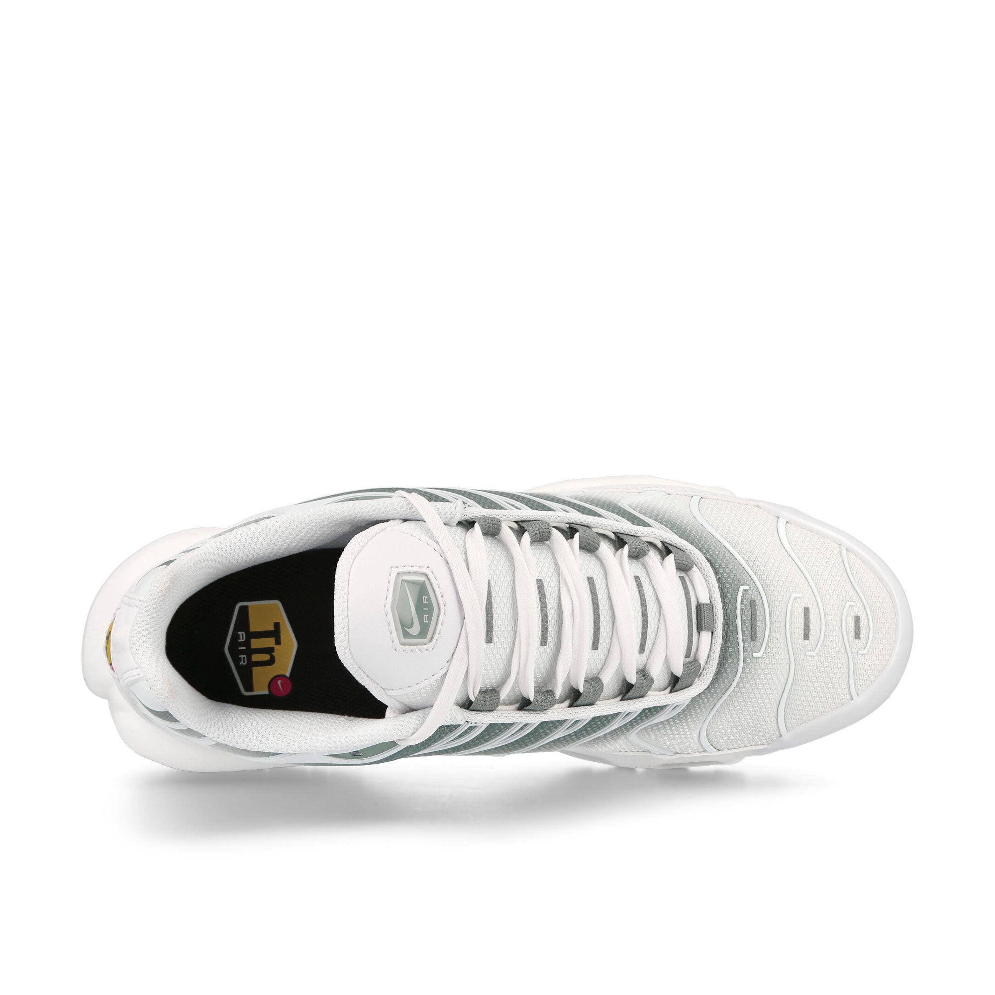 Nike W Air Max Plus White-White - Mica Green - Black Low Top Sneakers Detailfoto | Overkill