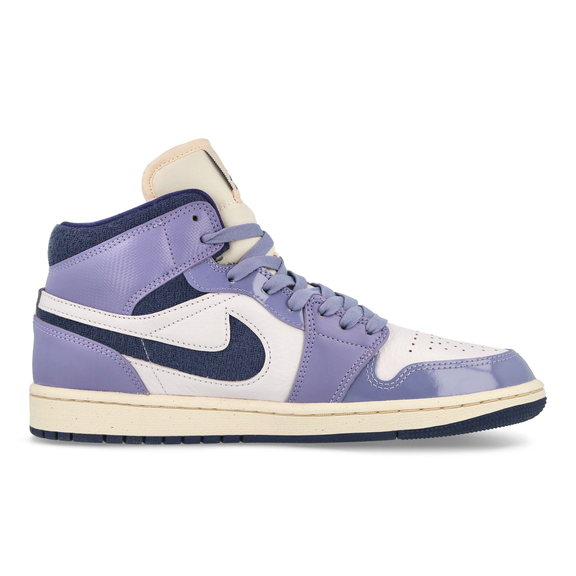Jordan Wmns Air Jordan 1 Mid SE Sky J Light Purple / Sky J Purple Sneakers Silhouette | Overkill