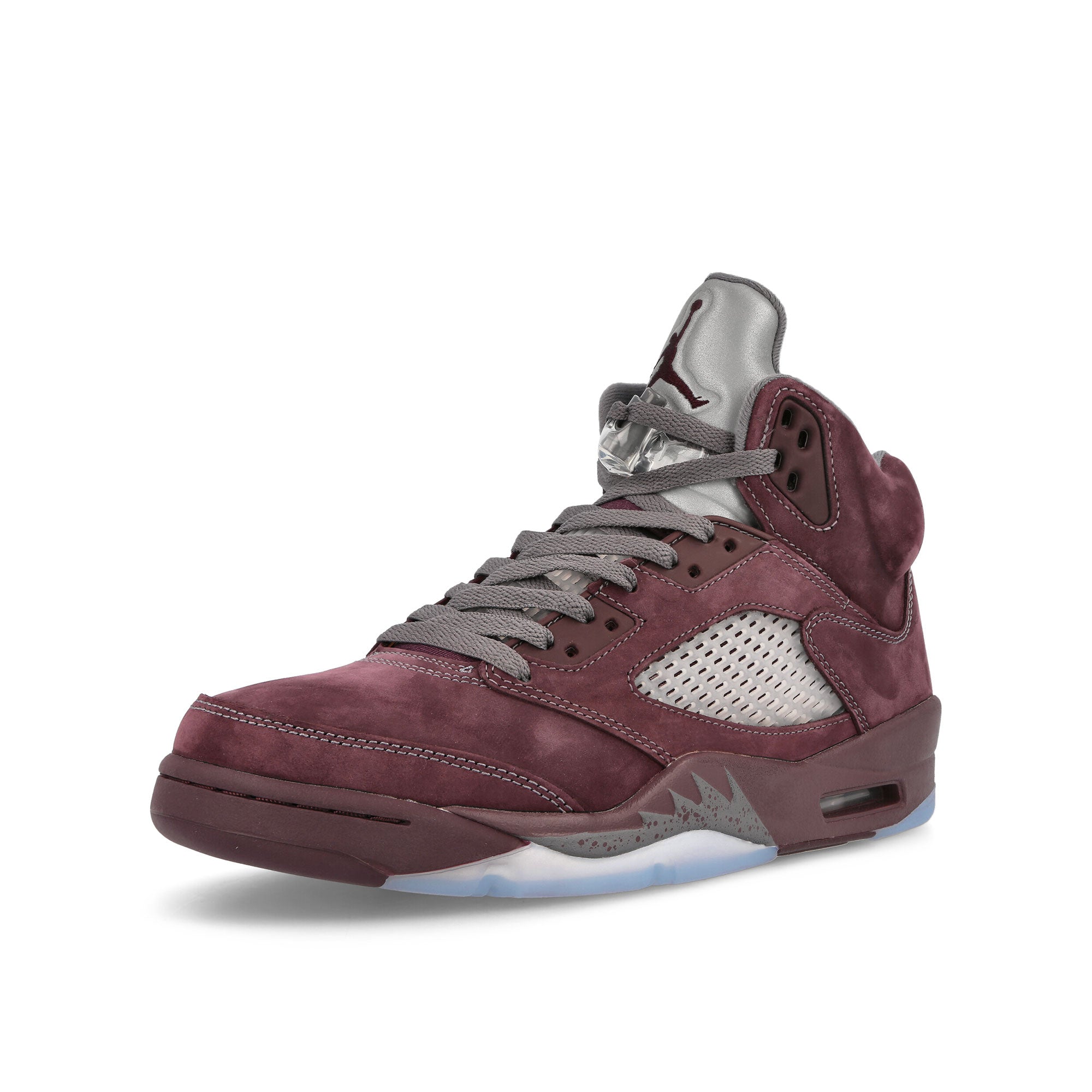 Jordan Air Jordan 5 Retro SE Deep Burgundy / Light Graphite Sneakers Close Up | Overkill