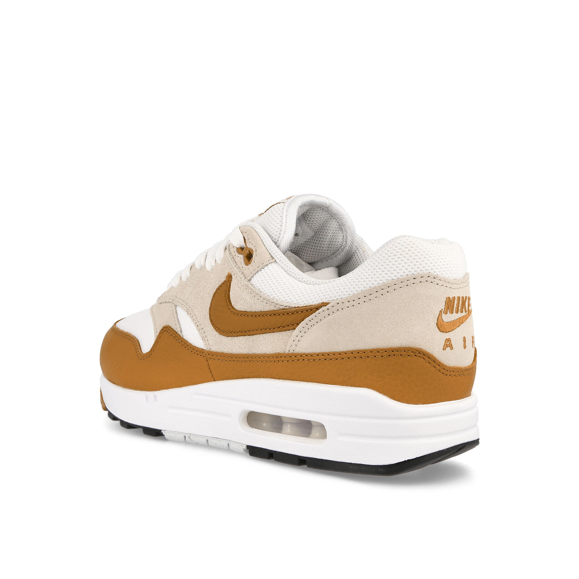 Nike Air Max 1 SC Light Orewood Brown / Bronze - White - Black Low Top Sneakers Material | Overkill