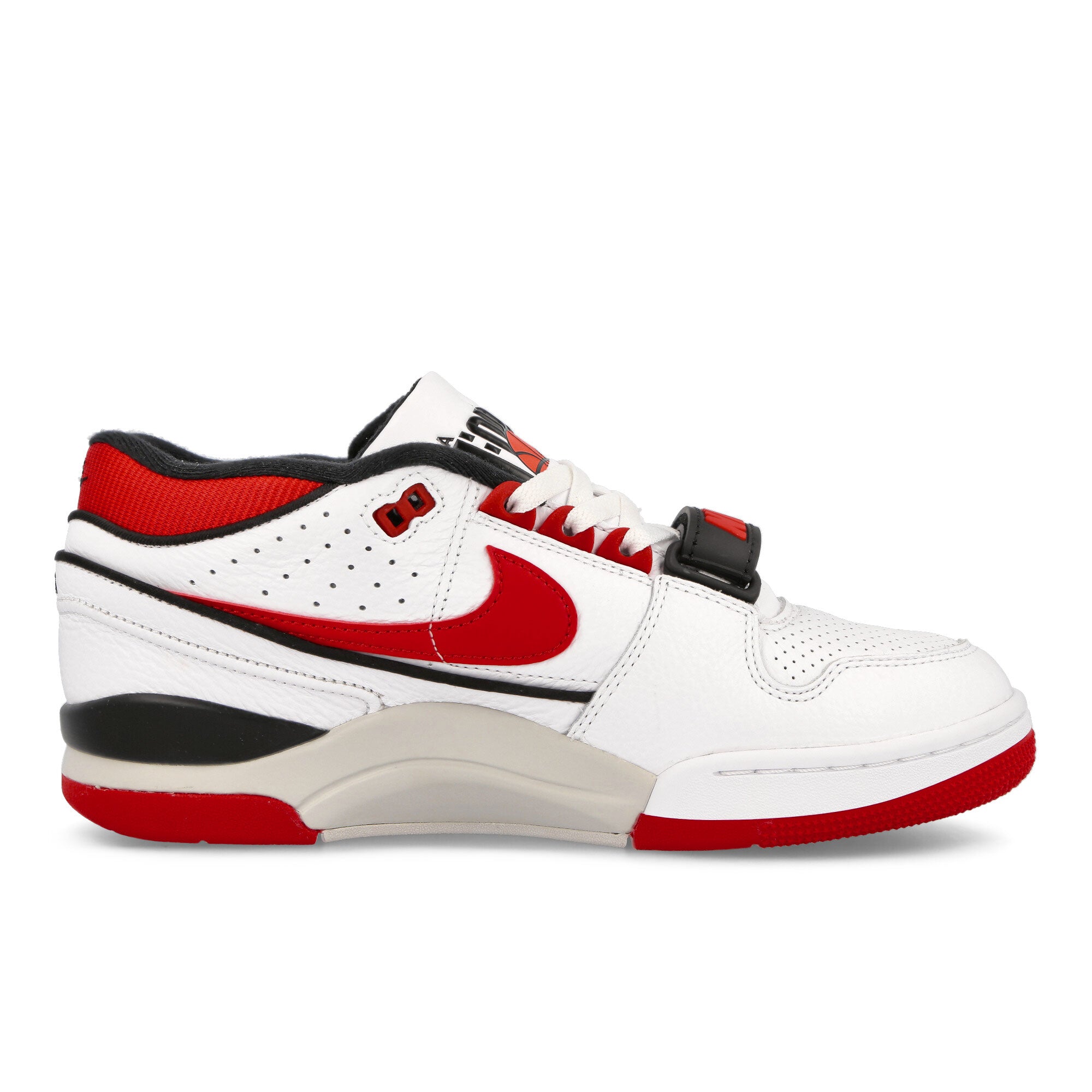 Nike Air Alpha Force 88 White-University Red - Black - Neutral Grey Low Top Sneakers Silhouette | Overkill