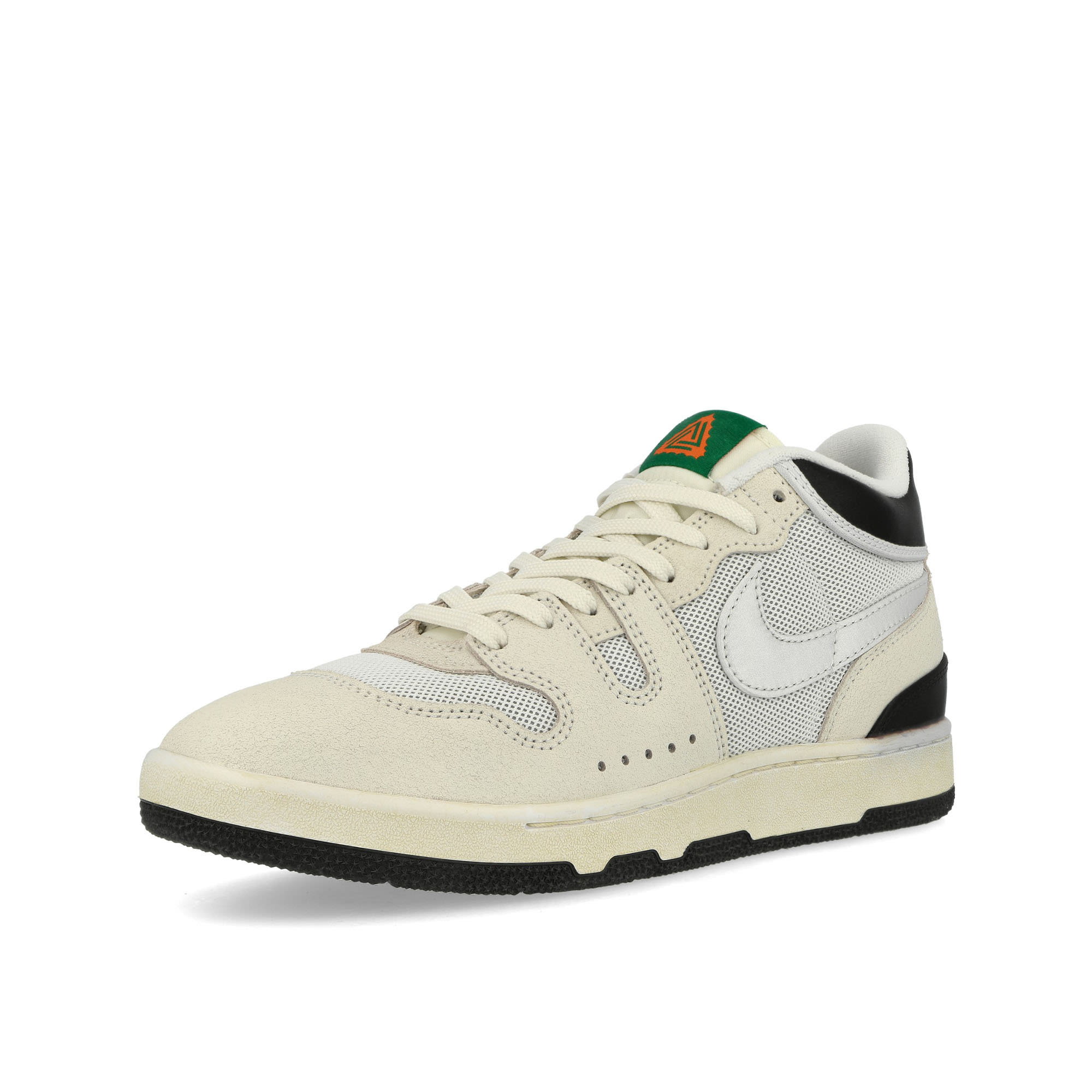 Nike Attack SP Summit White / White - Pine Green Mid Top Sneakers Close Up | Overkill