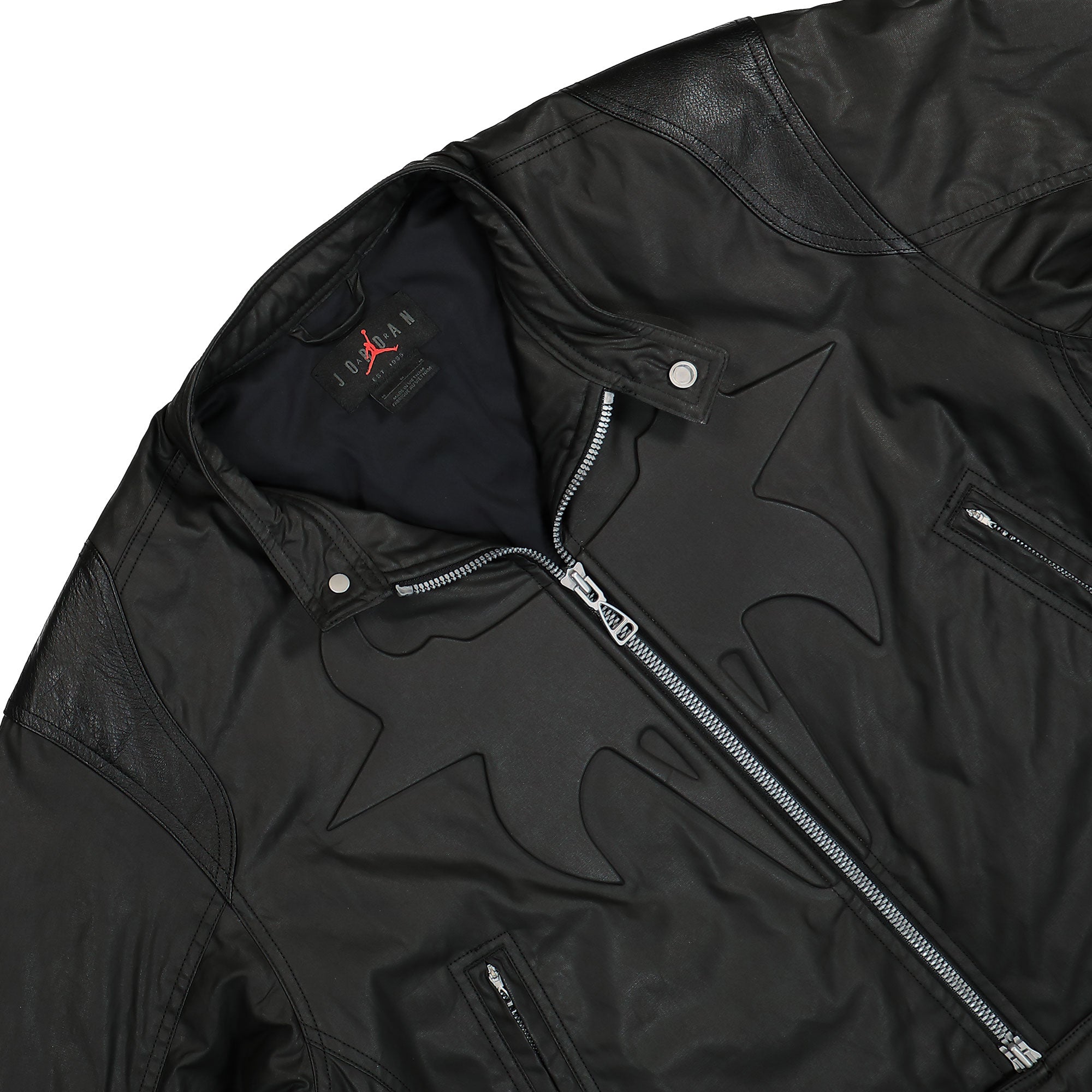 Jordan Waxed Jacket Black Jackets Detailfoto | Overkill