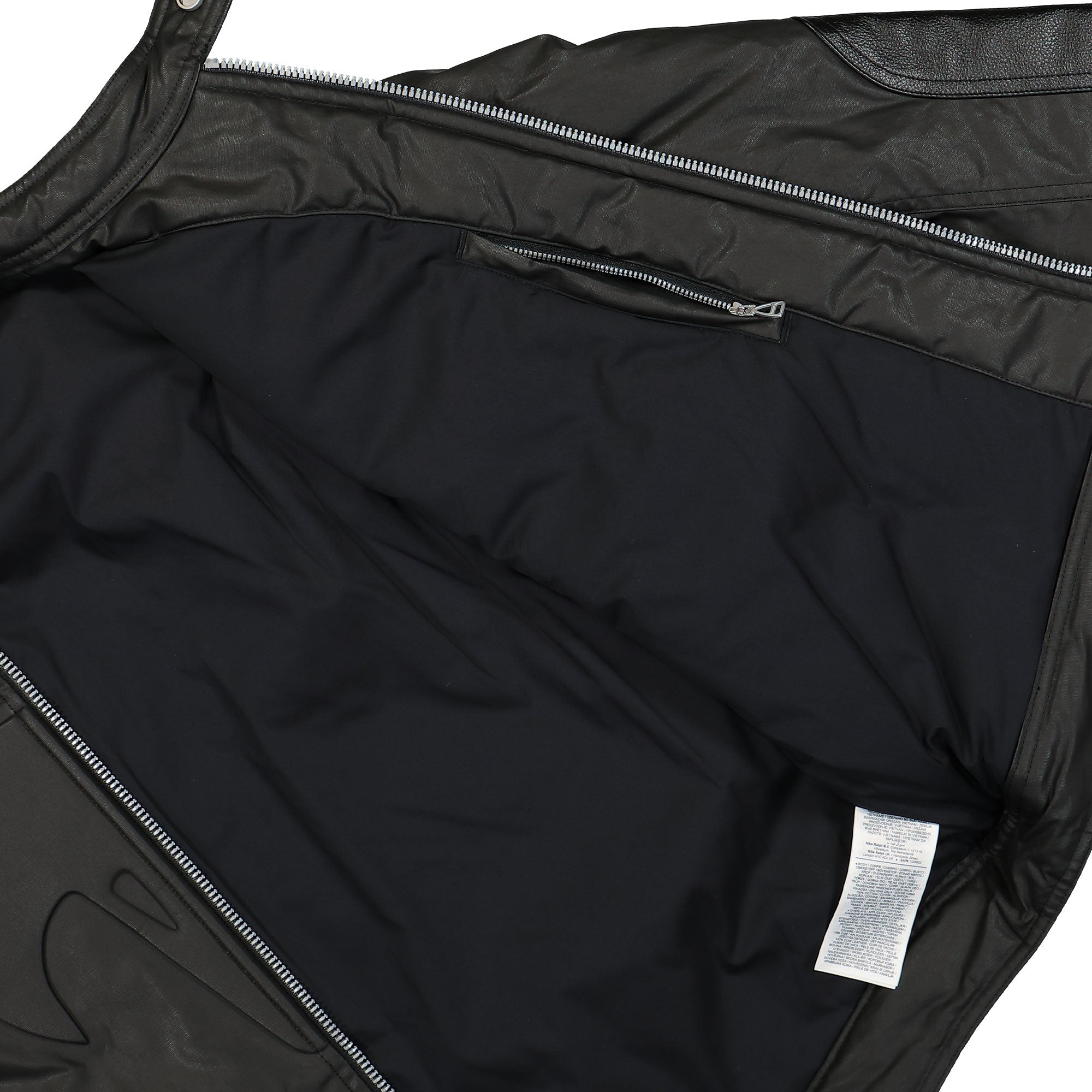 Jordan Waxed Jacket Black Jackets Detail view 2 | Overkill