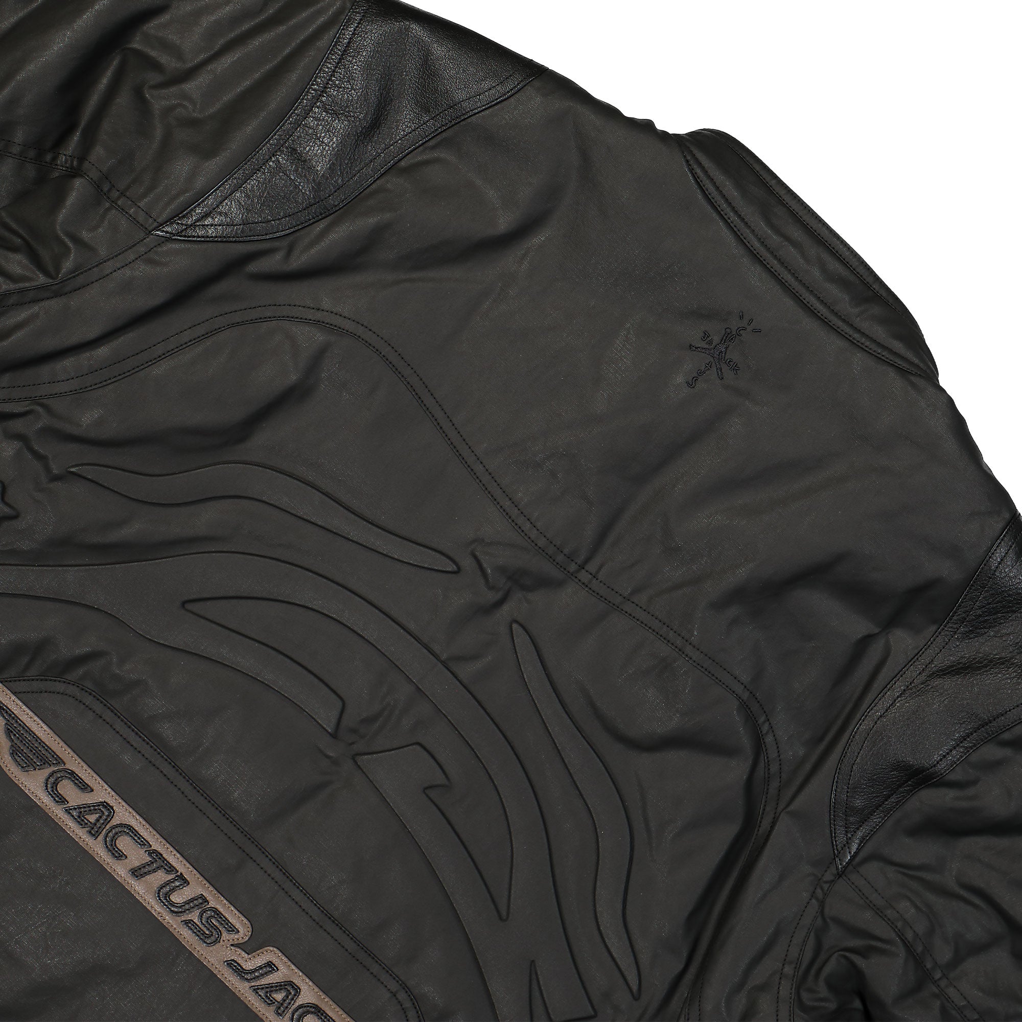 Jordan Waxed Jacket Black Jackets Detail view 3 | Overkill