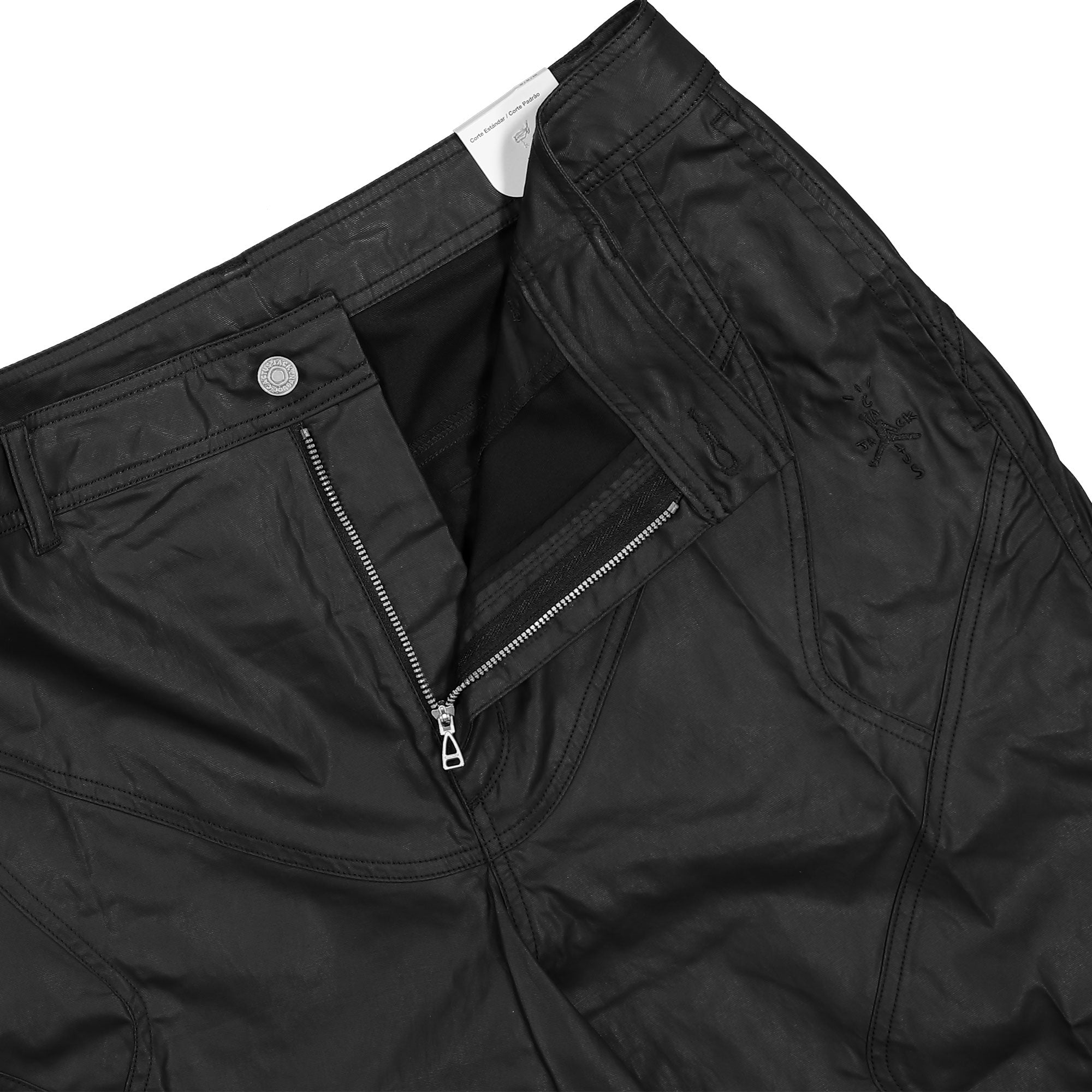 Jordan Waxed Short Black Shorts Detailfoto | Overkill
