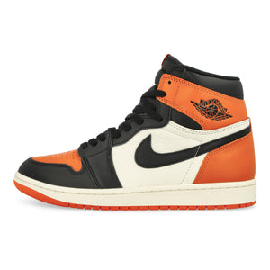 Air Jordan 1 Retro High OG Shattered Backboard Black / Black - Sail - Starfish High Top Sneaker DZ5485 008 | Overkill