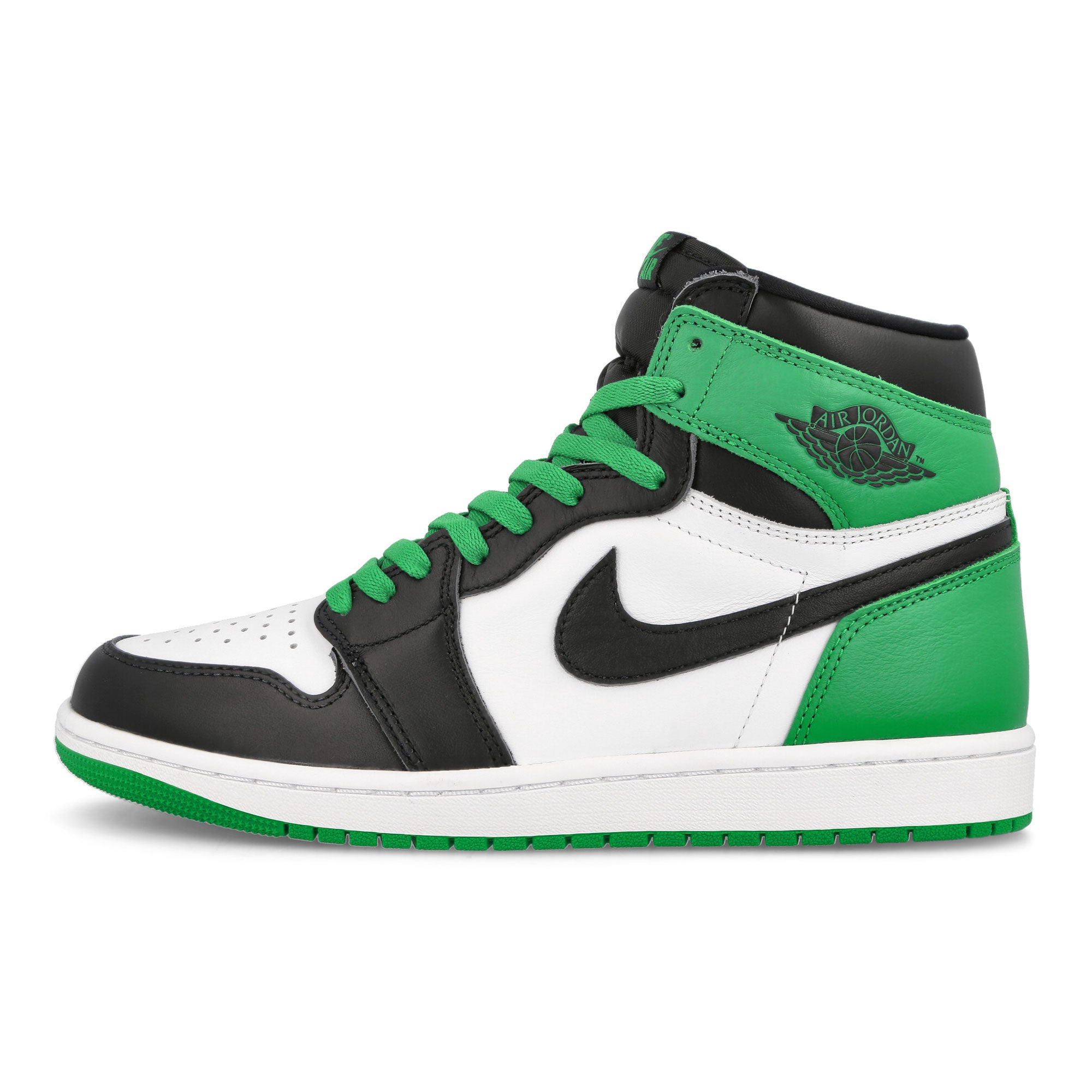Jordan Air Jordan 1 Retro High OG Black / Lucky Green - White High Top Sneakers DZ5485 031 | Overkill