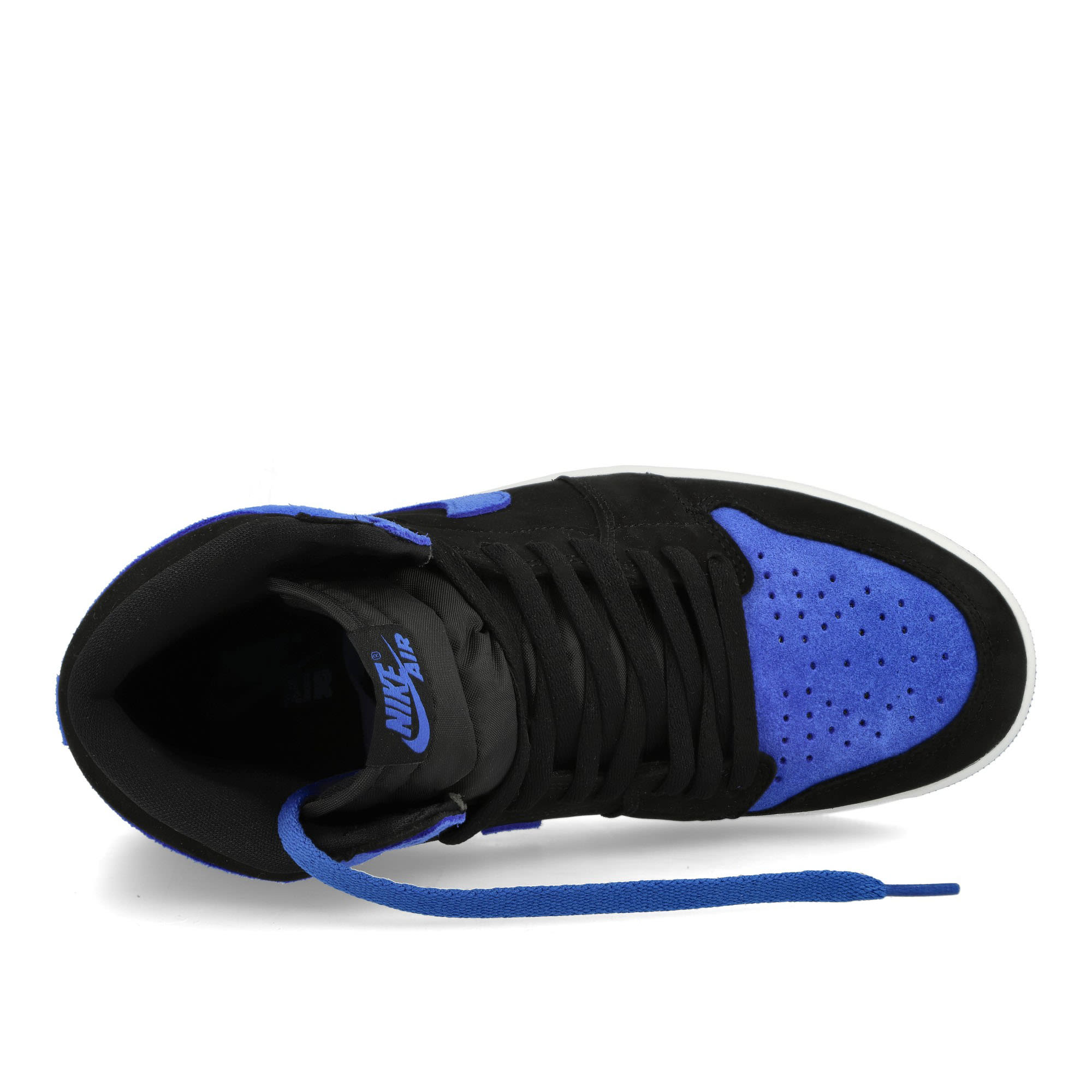Jordan Air Jordan 1 Retro High OG Black / Royal Blue - White - Royal Blue High Top Sneakers Detailfoto | Overkill