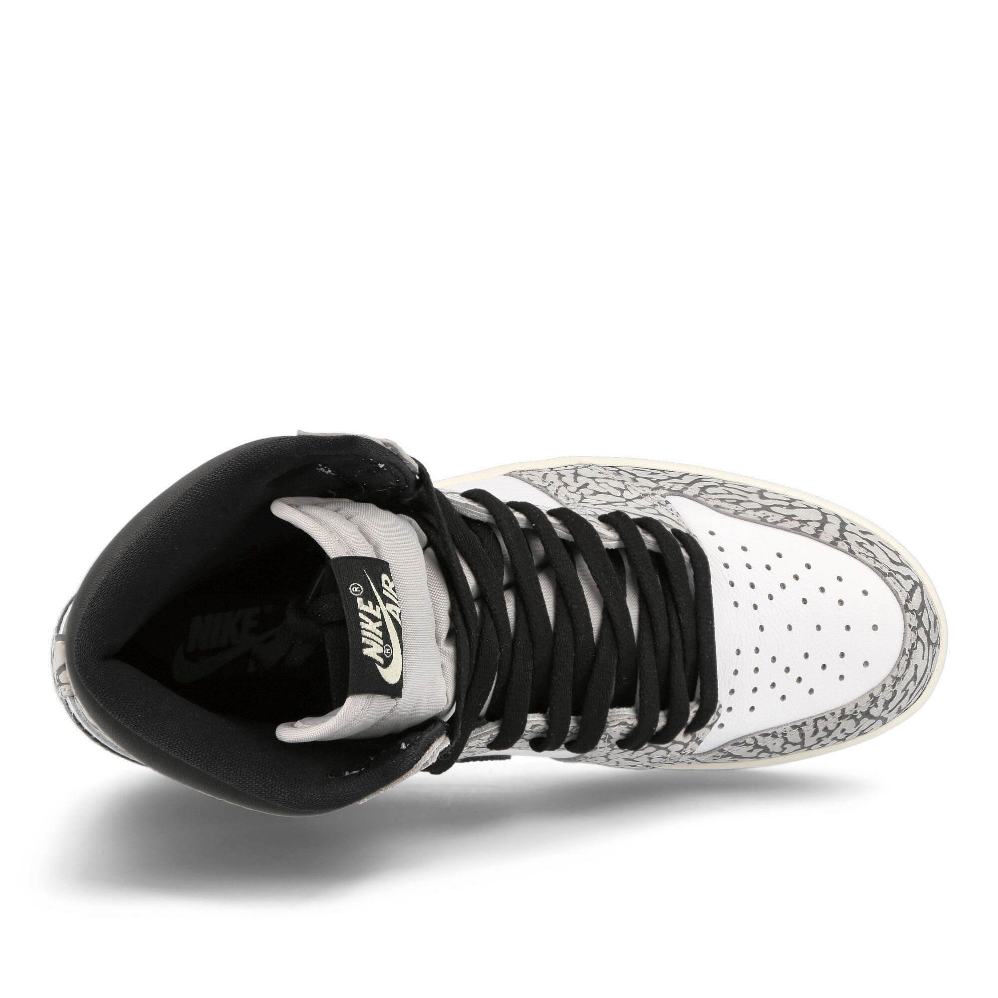 Jordan Air Jordan 1 Retro High OG Tech Grey / Muslin - Black - White High Top Sneakers Detailfoto | Overkill