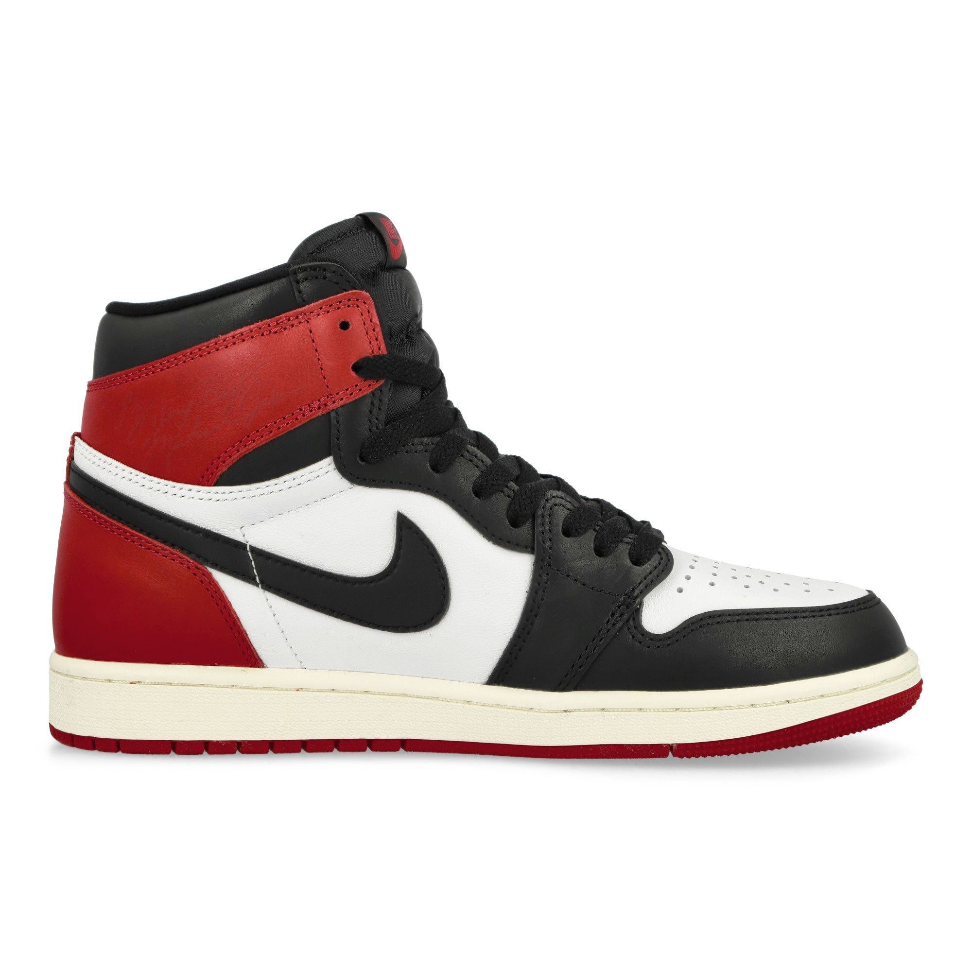 Jordan Air Jordan 1 Retro High OG White / Black - Varsity Red - Sail High Top Sneakers Silhouette | Overkill