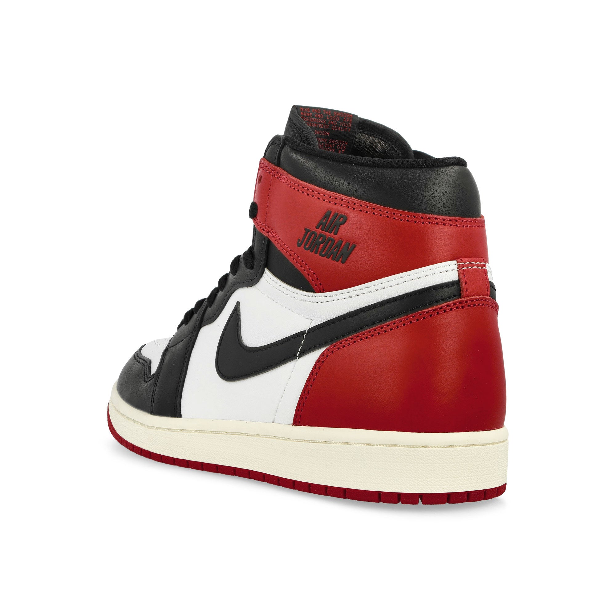 Jordan Air Jordan 1 Retro High OG White / Black - Varsity Red - Sail High Top Sneakers Material | Overkill