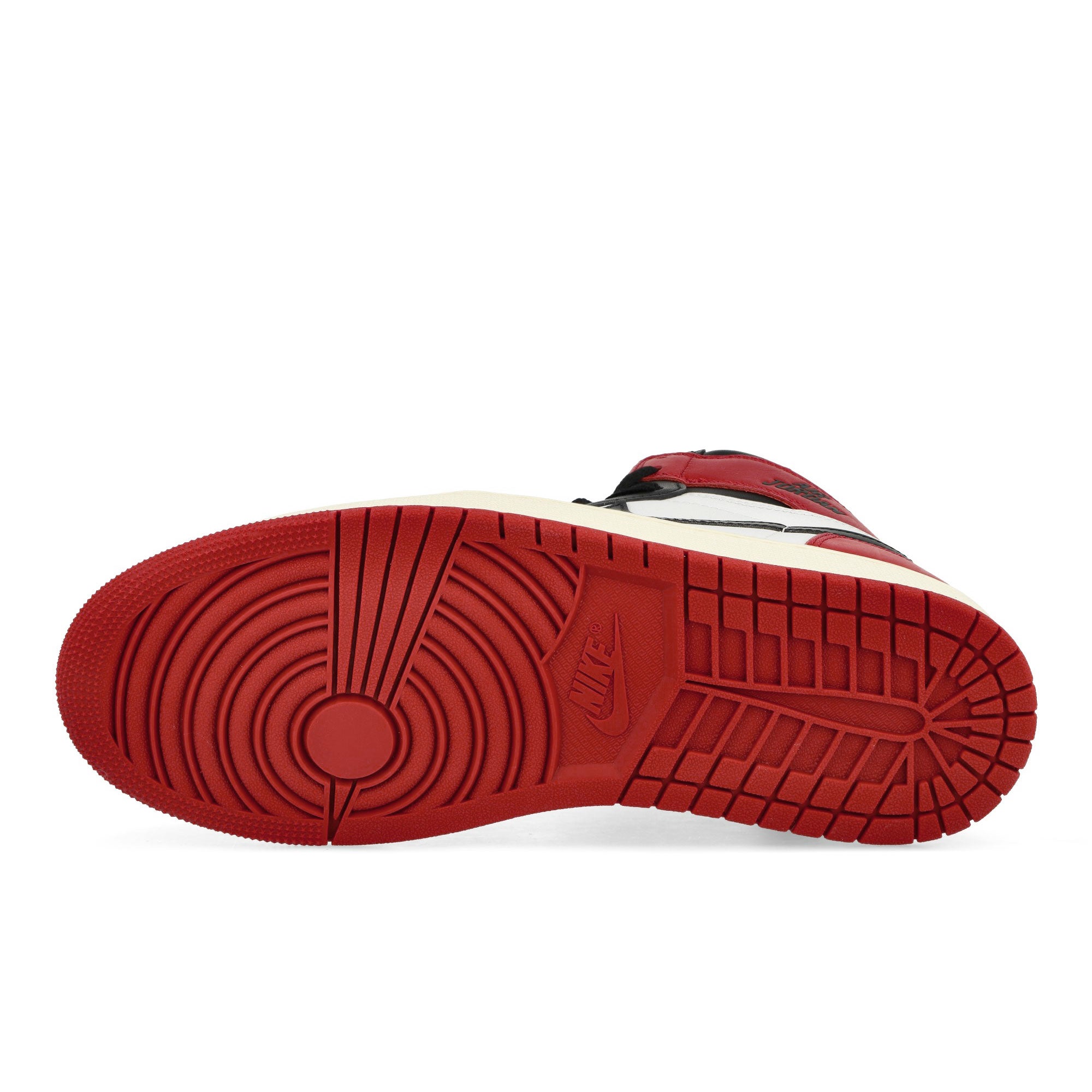 Jordan Air Jordan 1 Retro High OG White / Black - Varsity Red - Sail High Top Sneakers Detail View 2 | Overkill