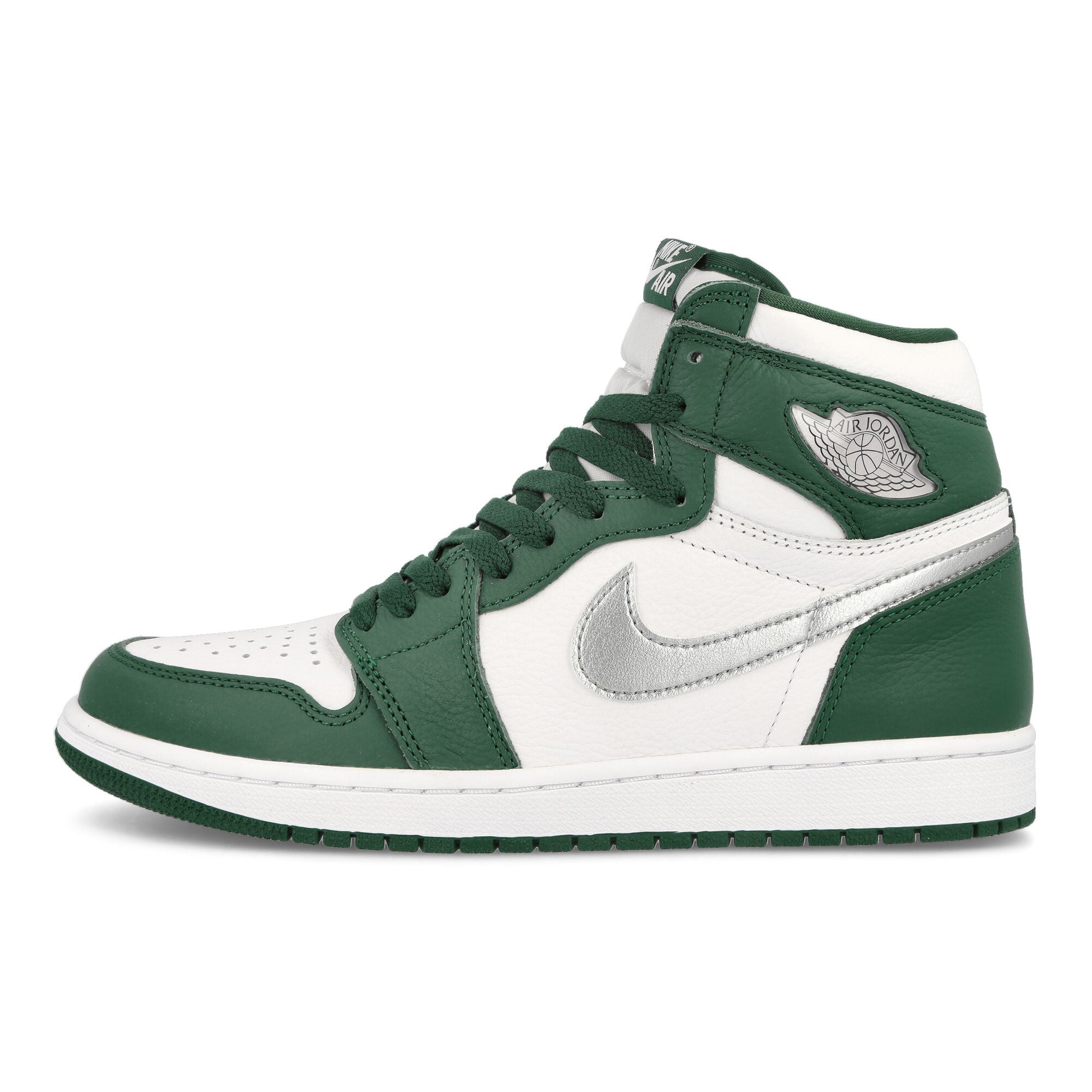 Jordan Air Jordan 1 Retro High OG Gorge Green-Metallic Silver - White High Top Sneakers DZ5485 303 | Overkill
