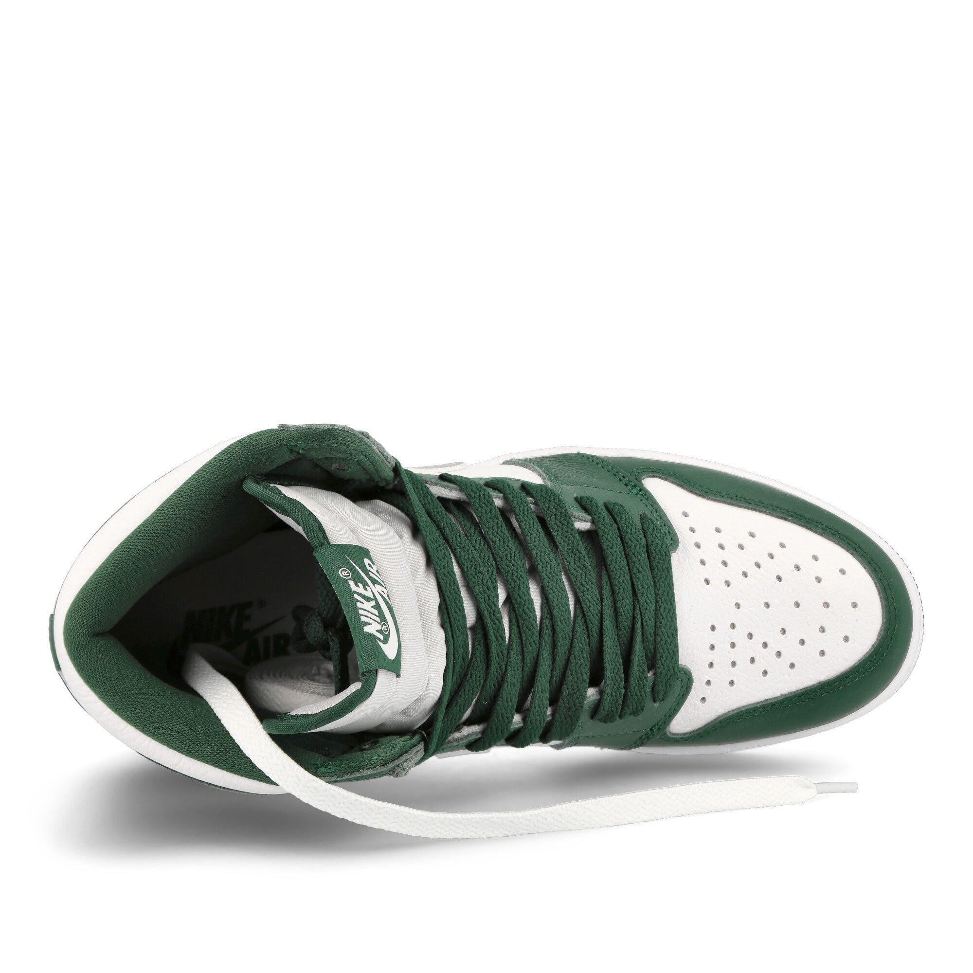 Jordan Air Jordan 1 Retro High OG Gorge Green-Metallic Silver - White High Top Sneakers Detailfoto | Overkill