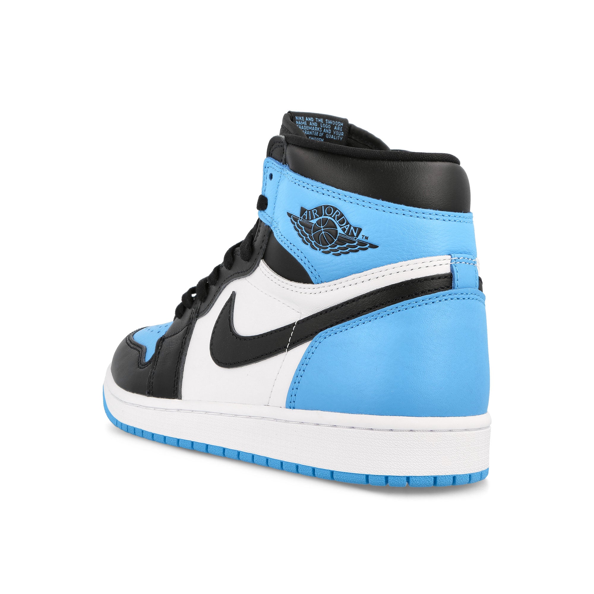 Jordan Air Jordan 1 Retro High OG University Blue / Black-White High Top Sneakers Material | Overkill