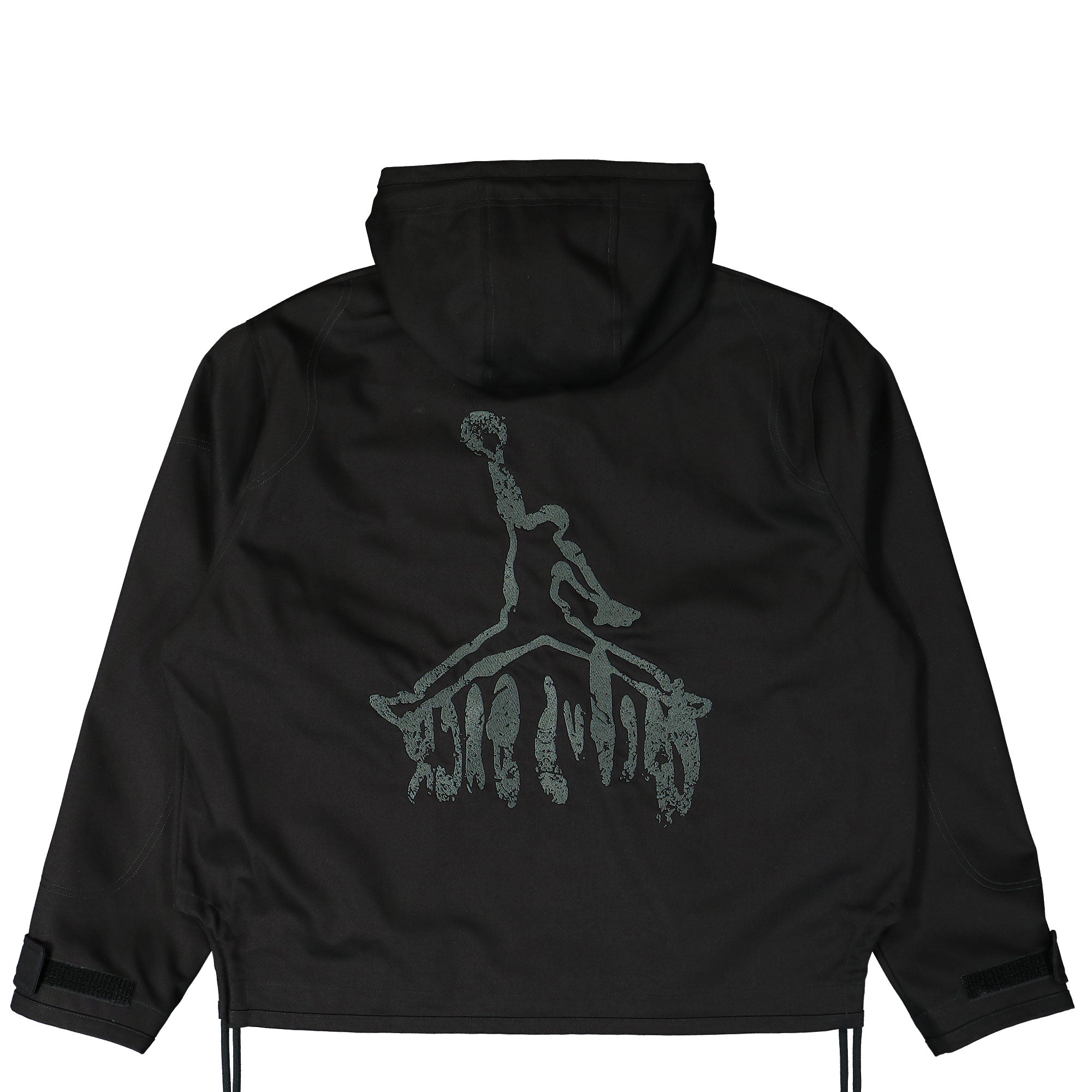 Jordan Half-Zip Jacket Black Jackets Material | Overkill