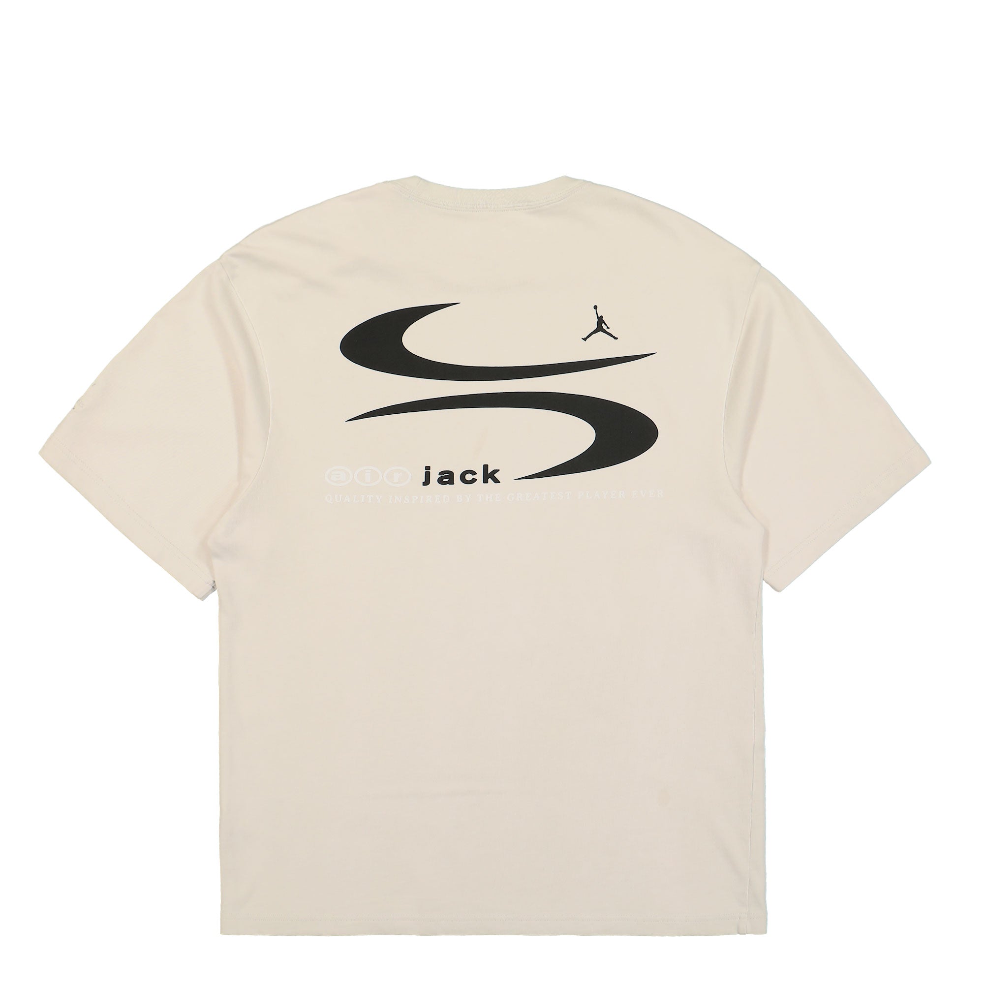 Jordan Logo Tee Light Bone T-Shirts Close-up | Overkill