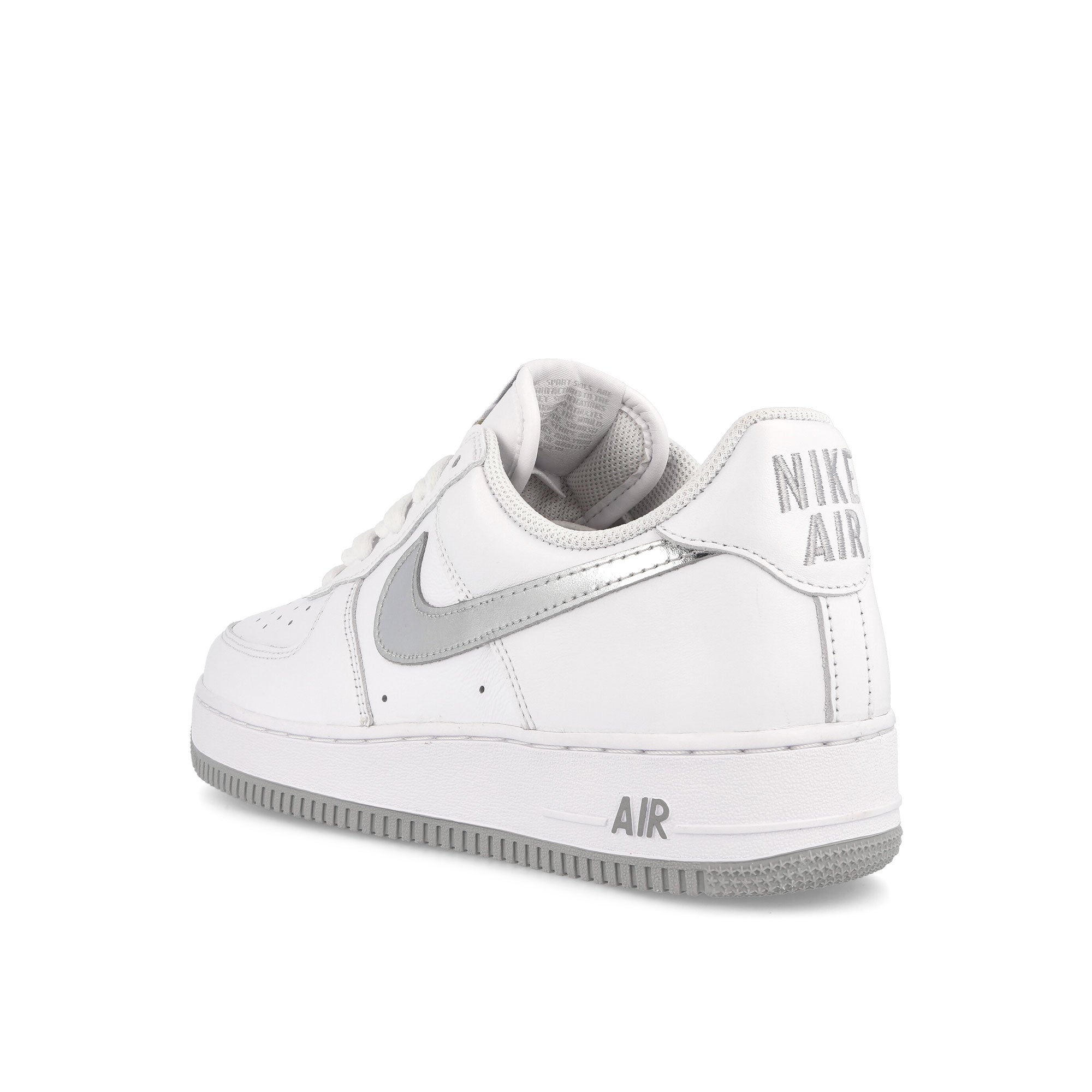Nike Air Force 1 Low Retro White-Metallic Silver - Metallic Gold Low Top Sneakers Material | Overkill
