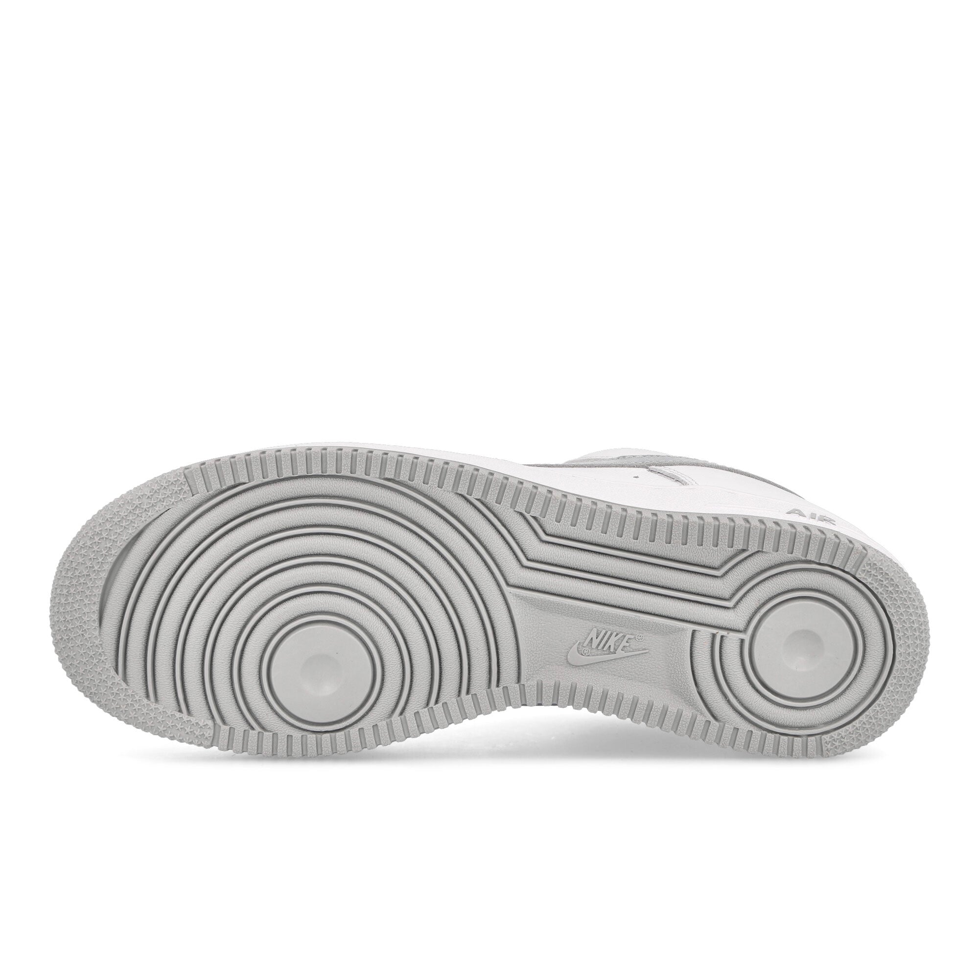 Nike Air Force 1 Low Retro White-Metallic Silver - Metallic Gold Low Top Sneakers Detail View 1 | Overkill