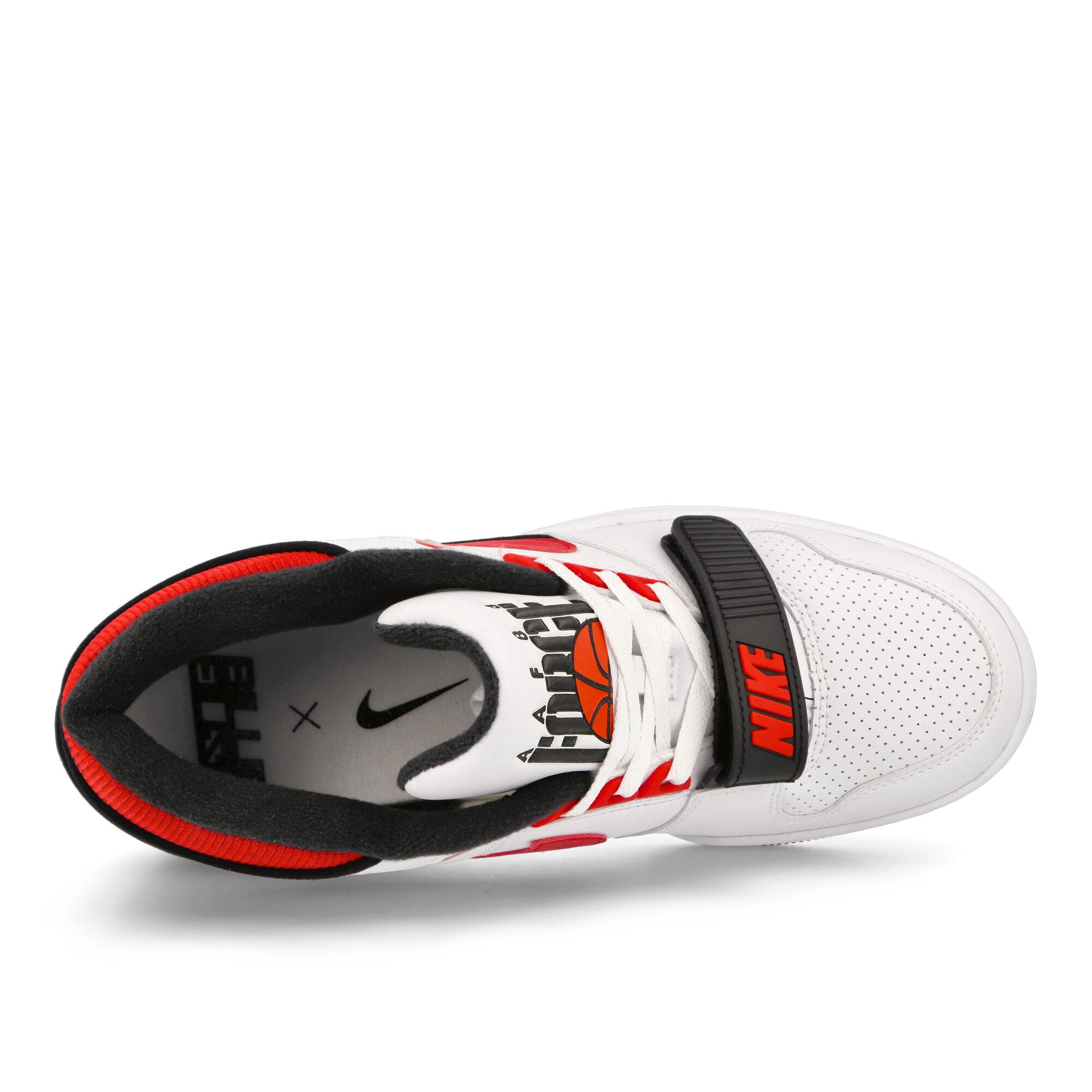 Nike Air Alpha Force 88 SP White-Fire Red - Neutral Grey Low Top Sneakers Detailfoto | Overkill