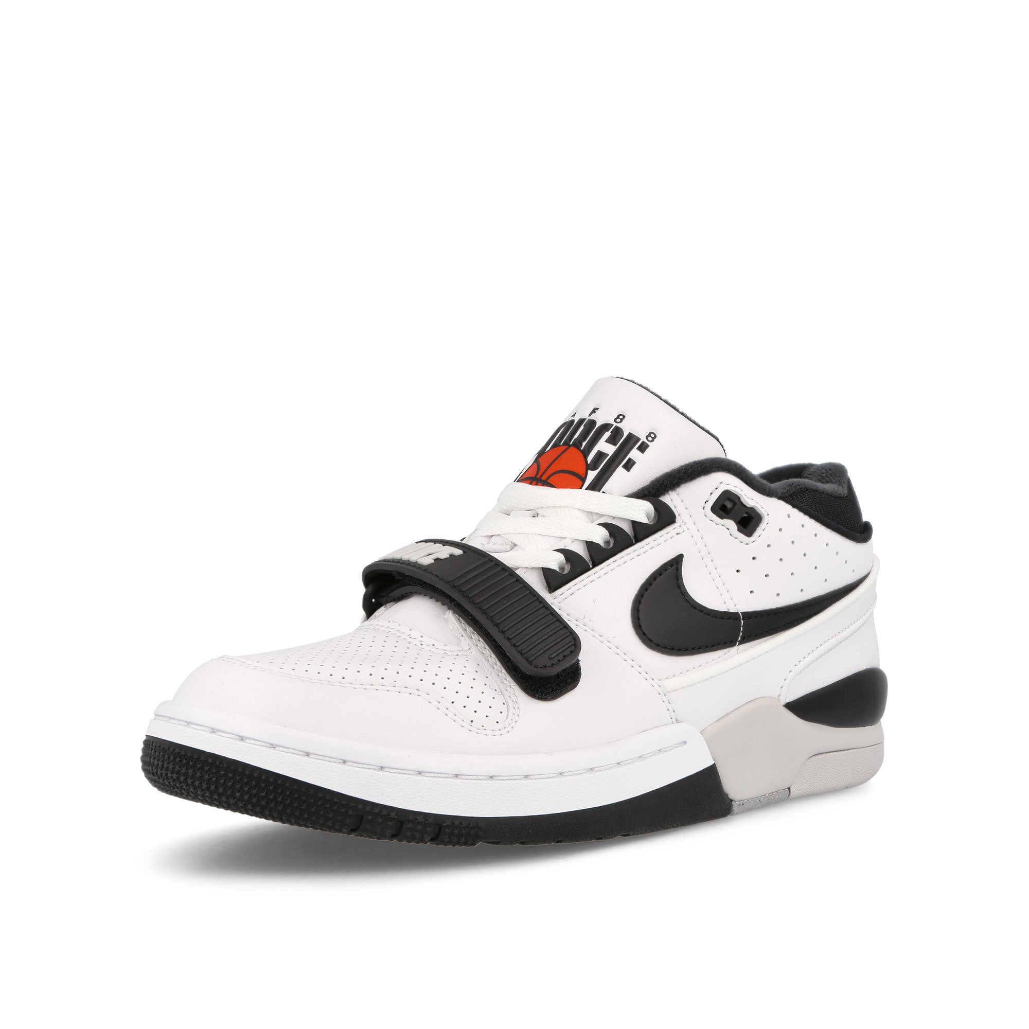 Nike Air Alpha Force 88 SP White-Black - Neutral Gre Low Top Sneakers Close Up | Overkill