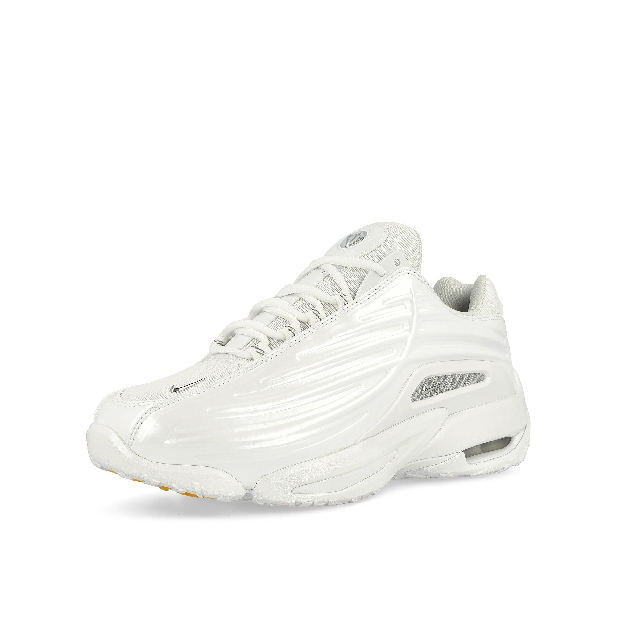 Nike Hot Step II White / Chrome - University Gold Low Top Sneakers Close Up | Overkill