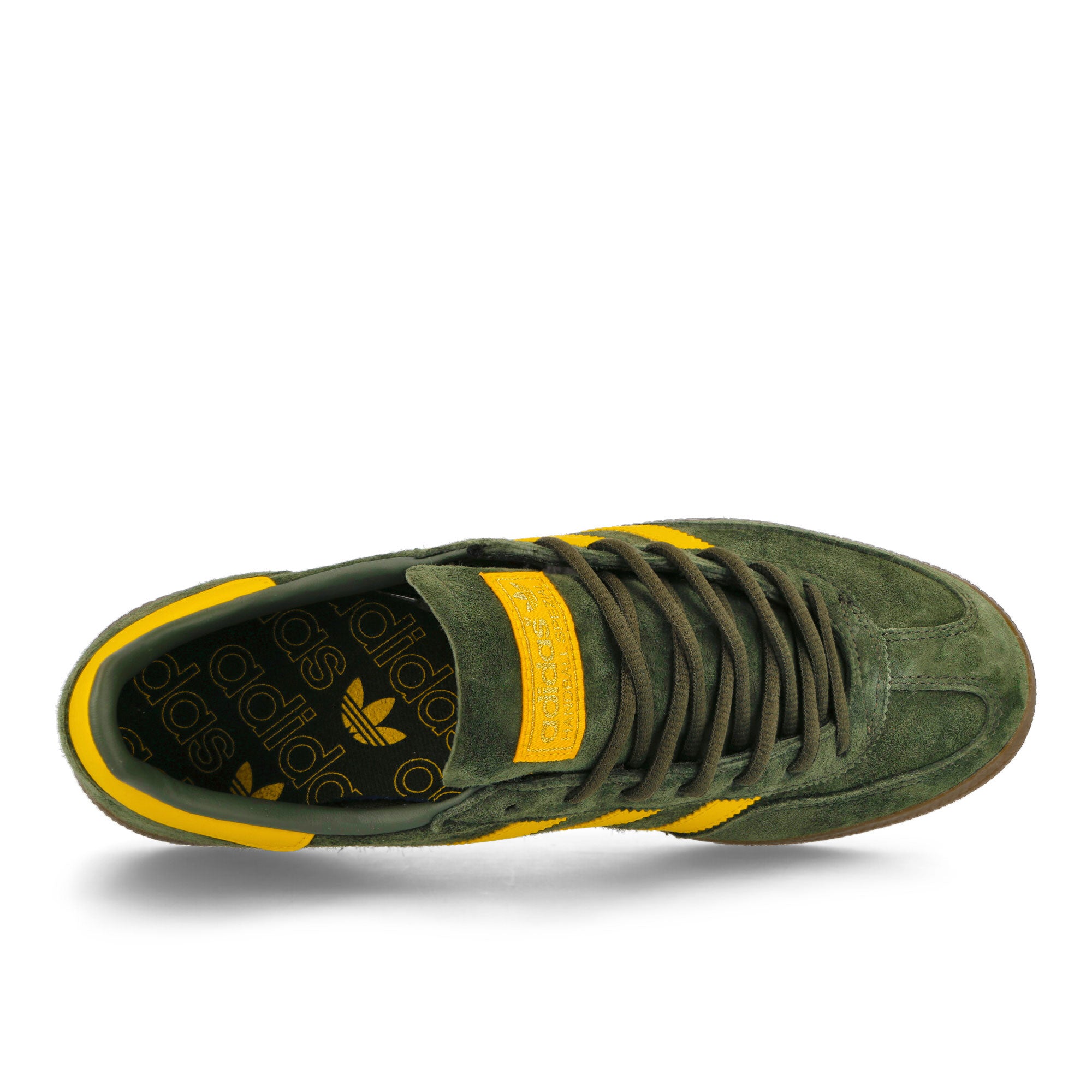 adidas Handball Spezial Night Cargo / Tribe Yellow / Gum Sneakers Detailfoto | Overkill