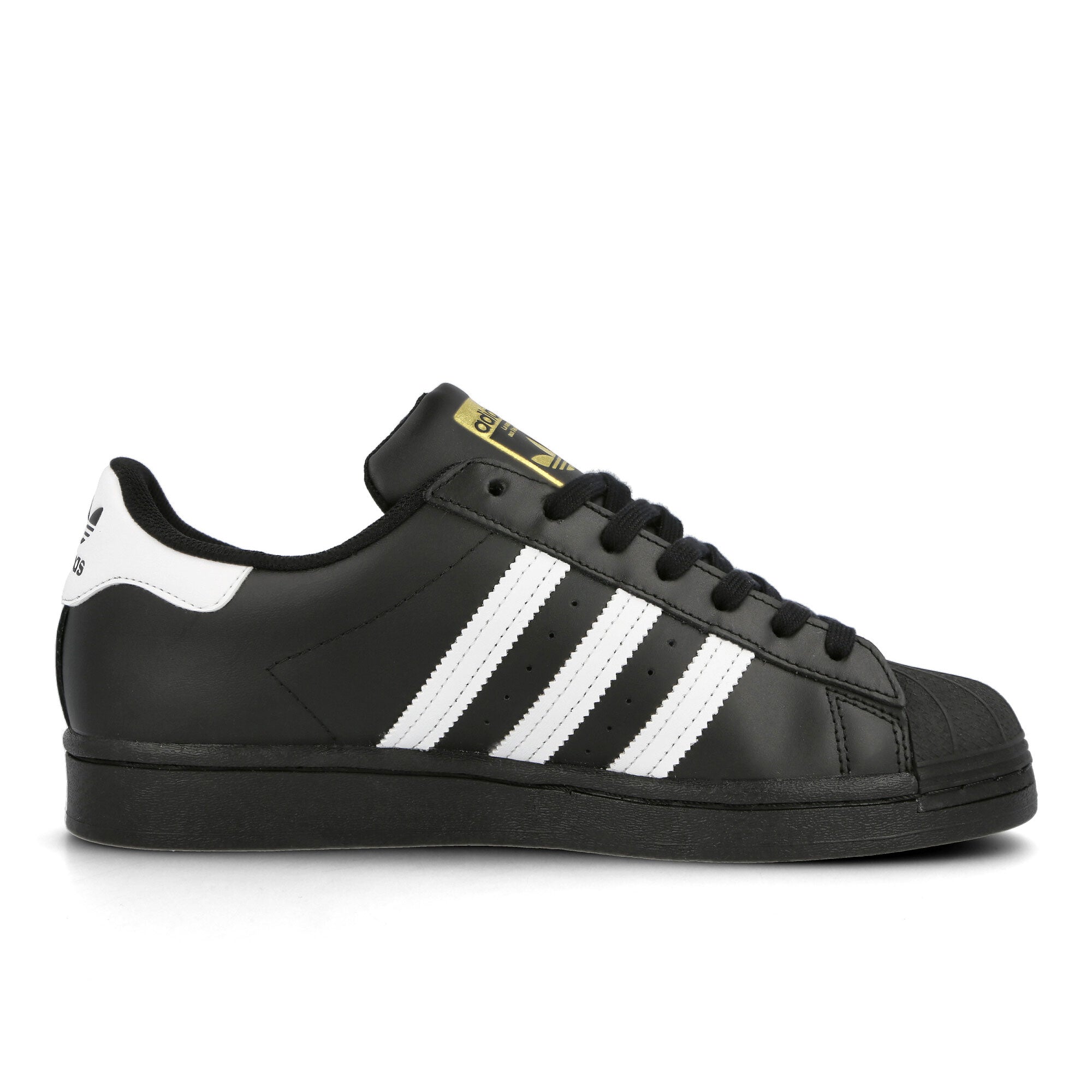 adidas Superstar Core Black-Running White-Core Black Low Top Sneakers Silhouette | Overkill