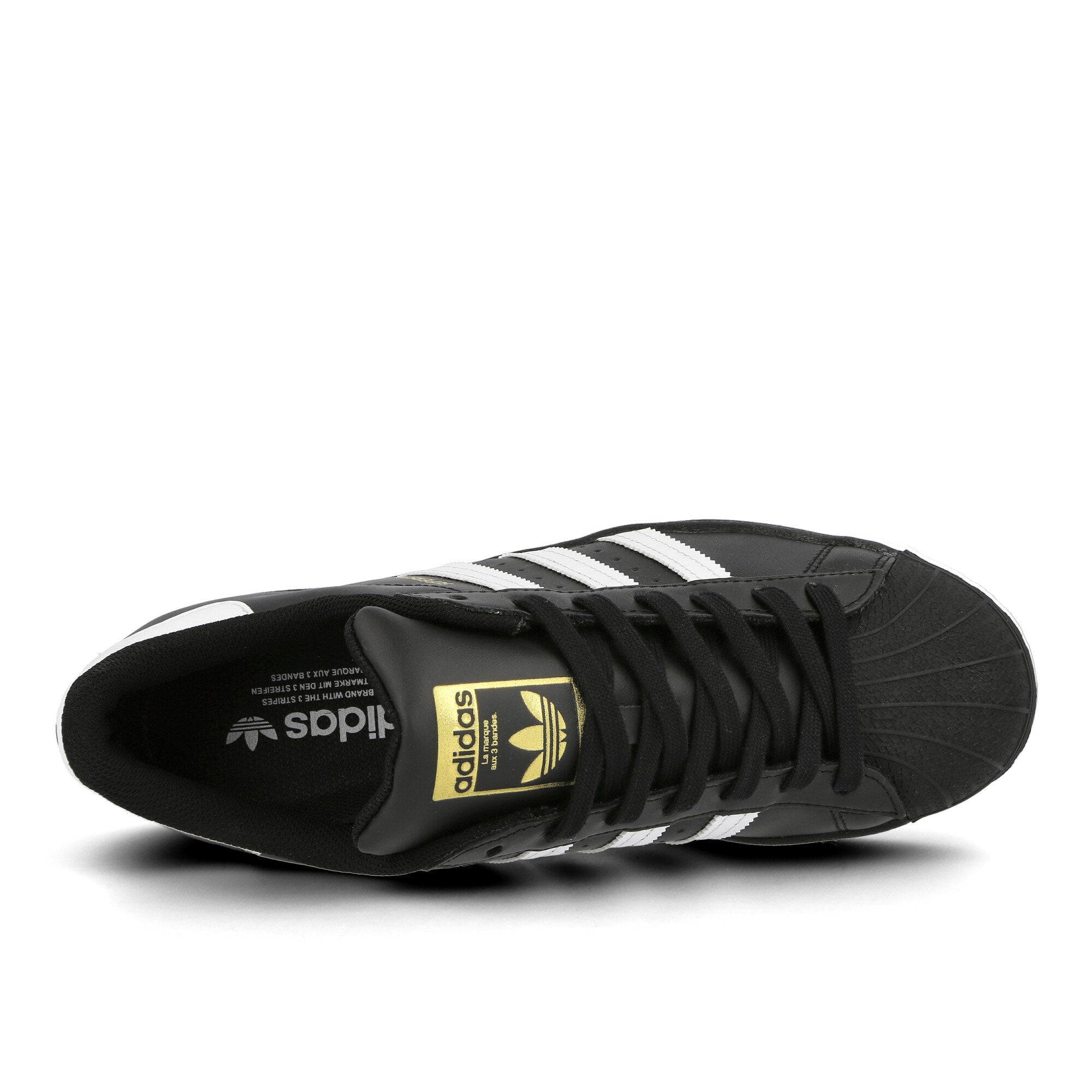 adidas Superstar Core Black-Running White-Core Black Low Top Sneakers Detailfoto | Overkill